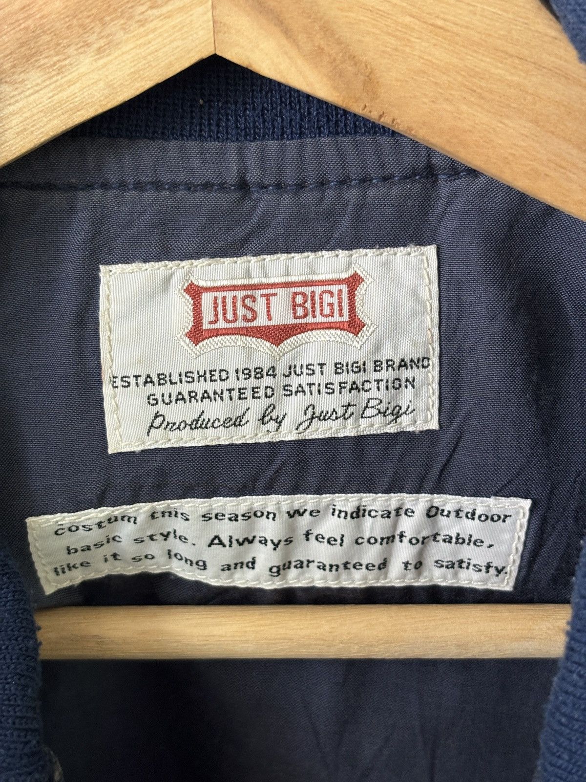BIGI Vintage Just Bigi Japan Workwear Active Bomber Jacket Size US M / EU 48-50 / 2 - 8 Thumbnail