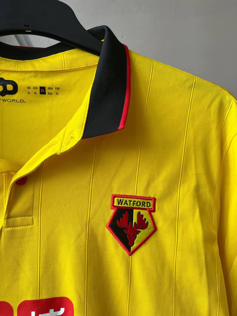 Sports Specialties 2016/17 WATFORD FC HOME SOCCER JERSEY FOOTBALL SHIRT DRYWORL Size US XL / EU 56 / 4 - 5 Thumbnail
