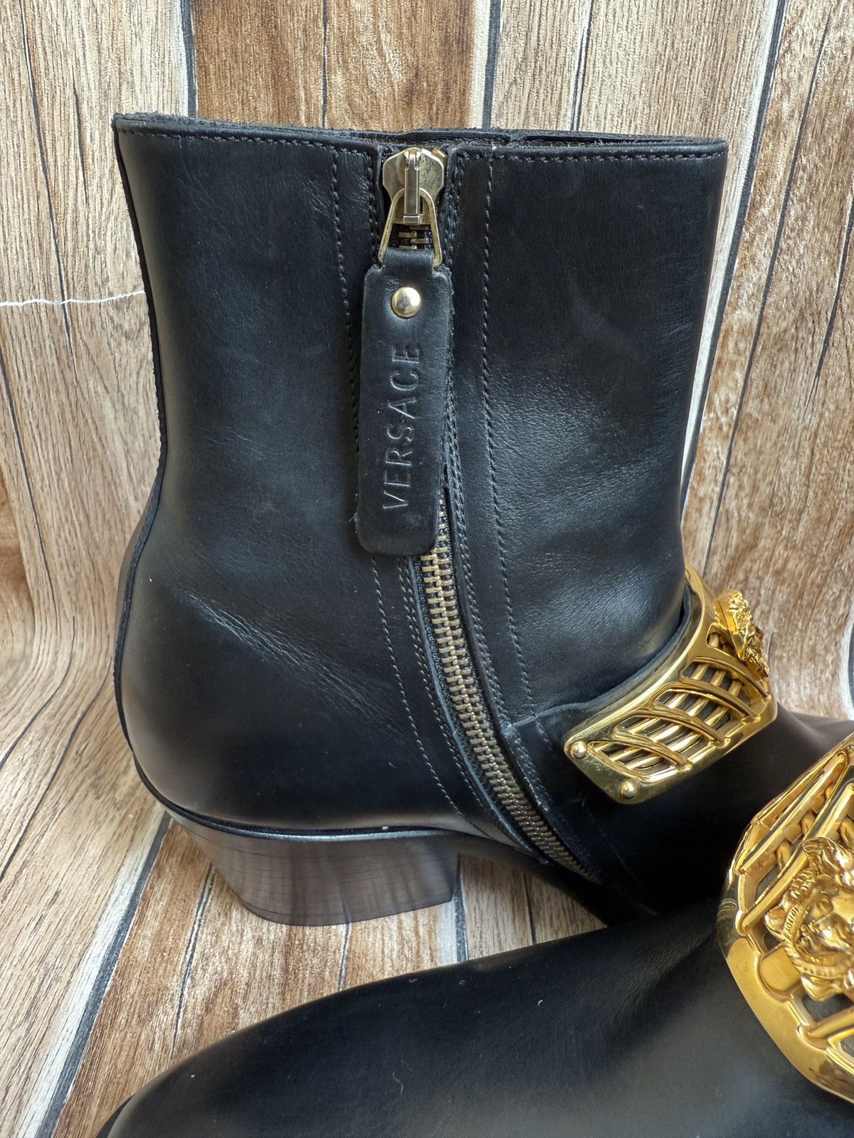 Versace 🔥🔥fw14 Western cowboy boots Size US 7.5 / EU 40-41 - 15 Thumbnail