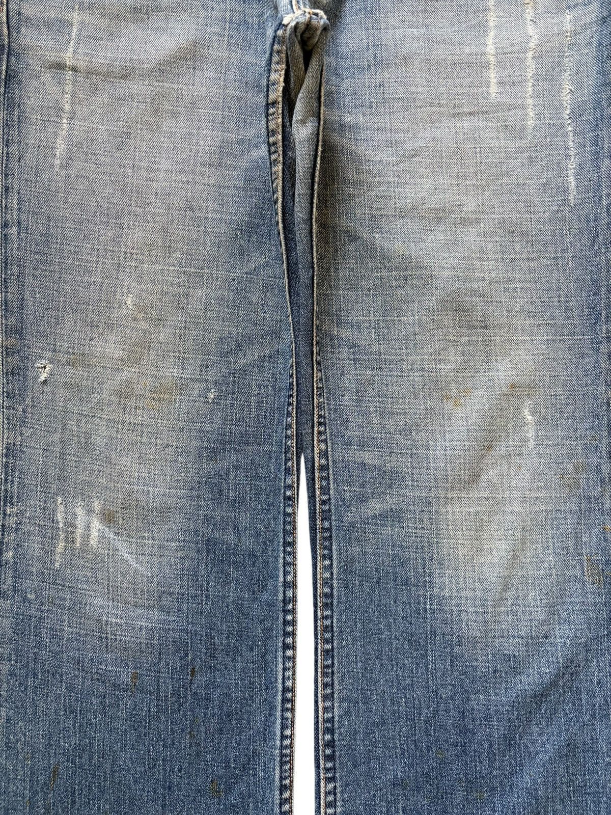 Levi's Vintage 90s Levis 537 Mud Wash Distress Flare Jeans Size 33" - 3 Thumbnail