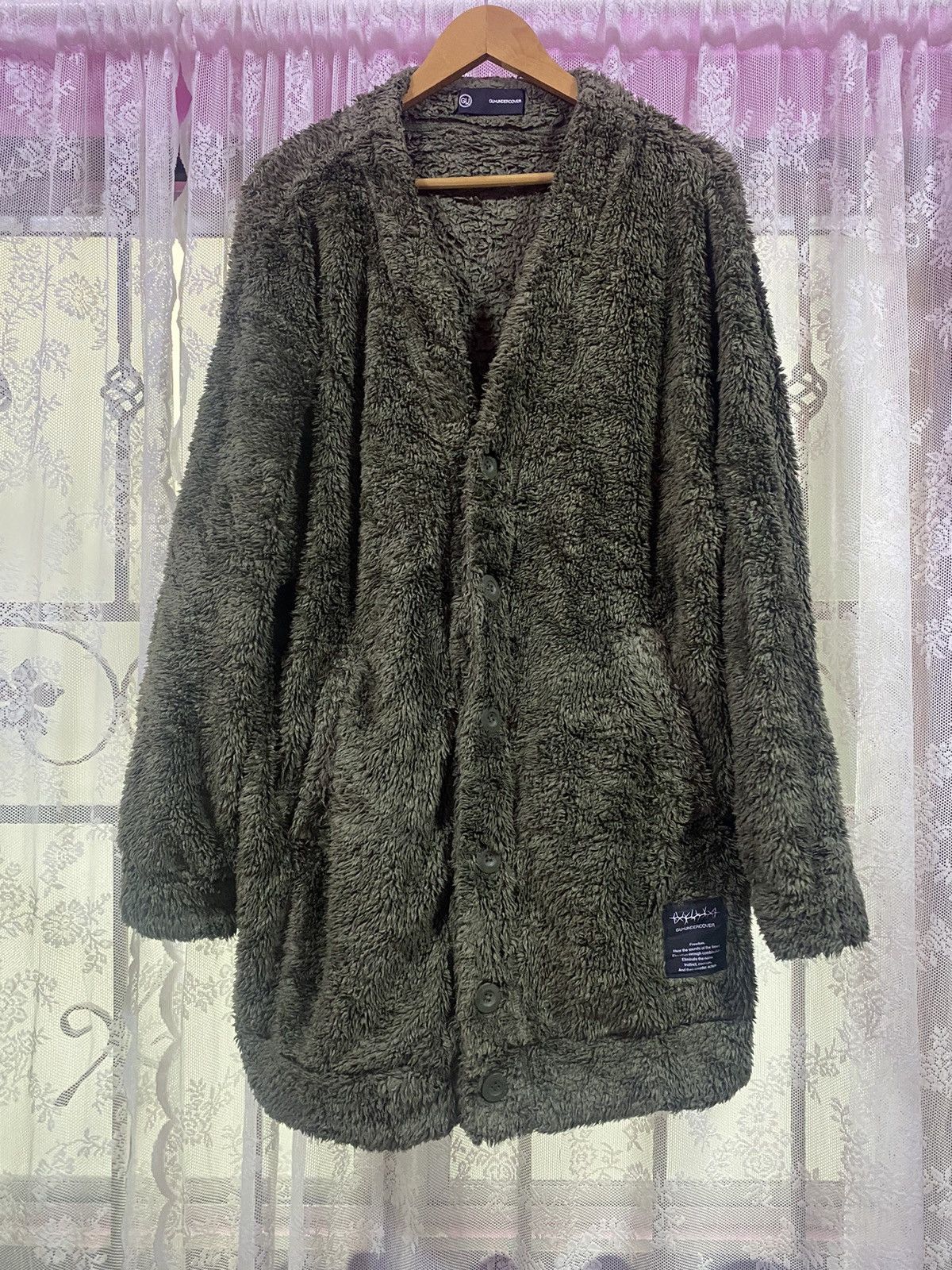 Undercover Gu X Undercover Fleece Cardigan Style Size US XL / EU 56 / 4 - 1 Thumbnail