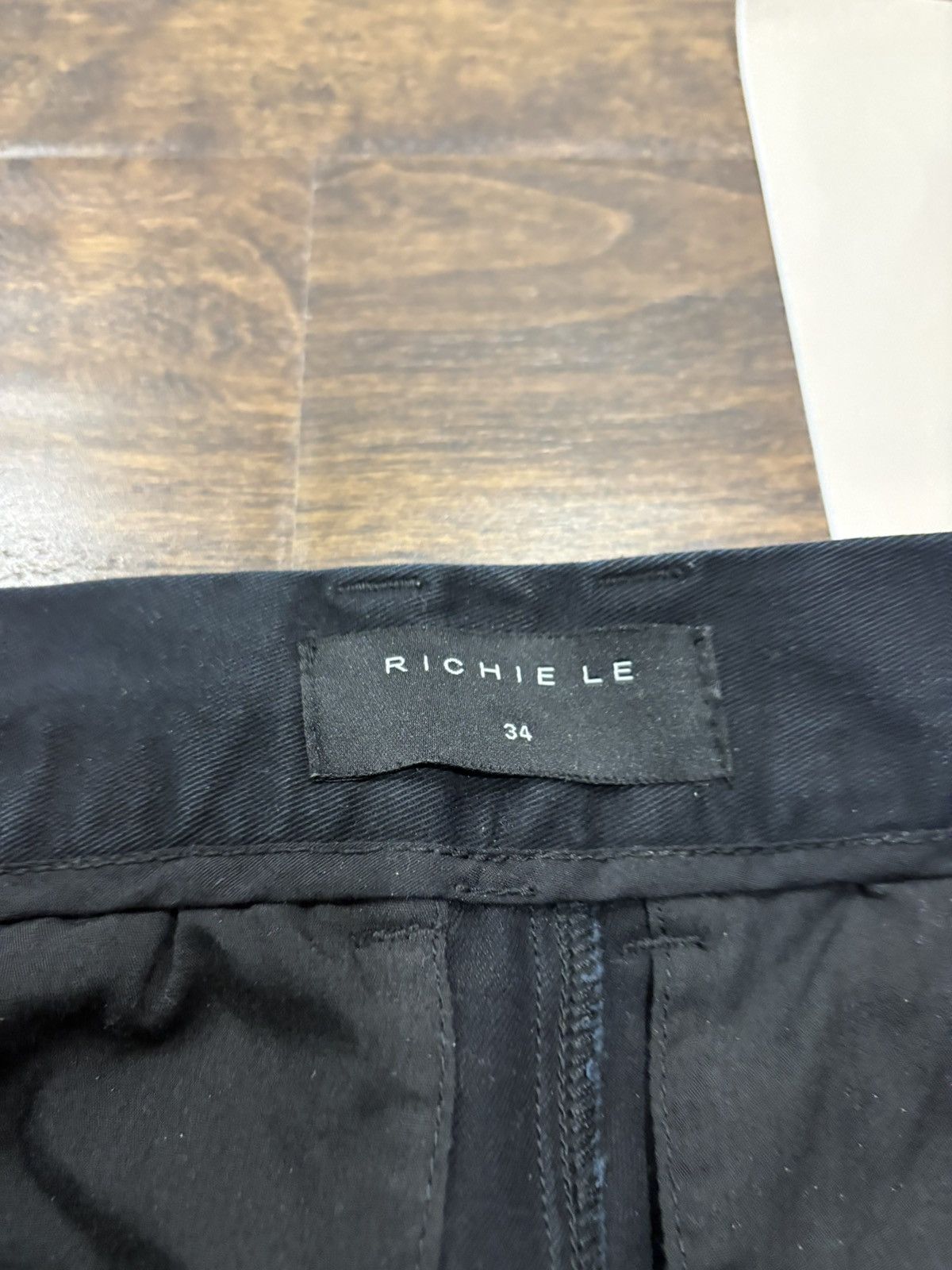Richie Le Collection RLC DOUBLE KNEE SLIM FIT PANTS 34W Size US 34 / EU 50 - 3 Thumbnail