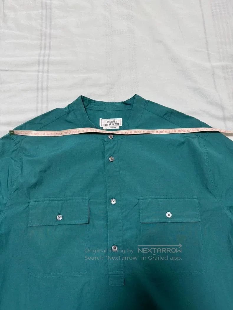 Hermes Hermes Short Sleeve Jacket Shirt. Size US L / EU 52-54 / 3 - 3 Thumbnail