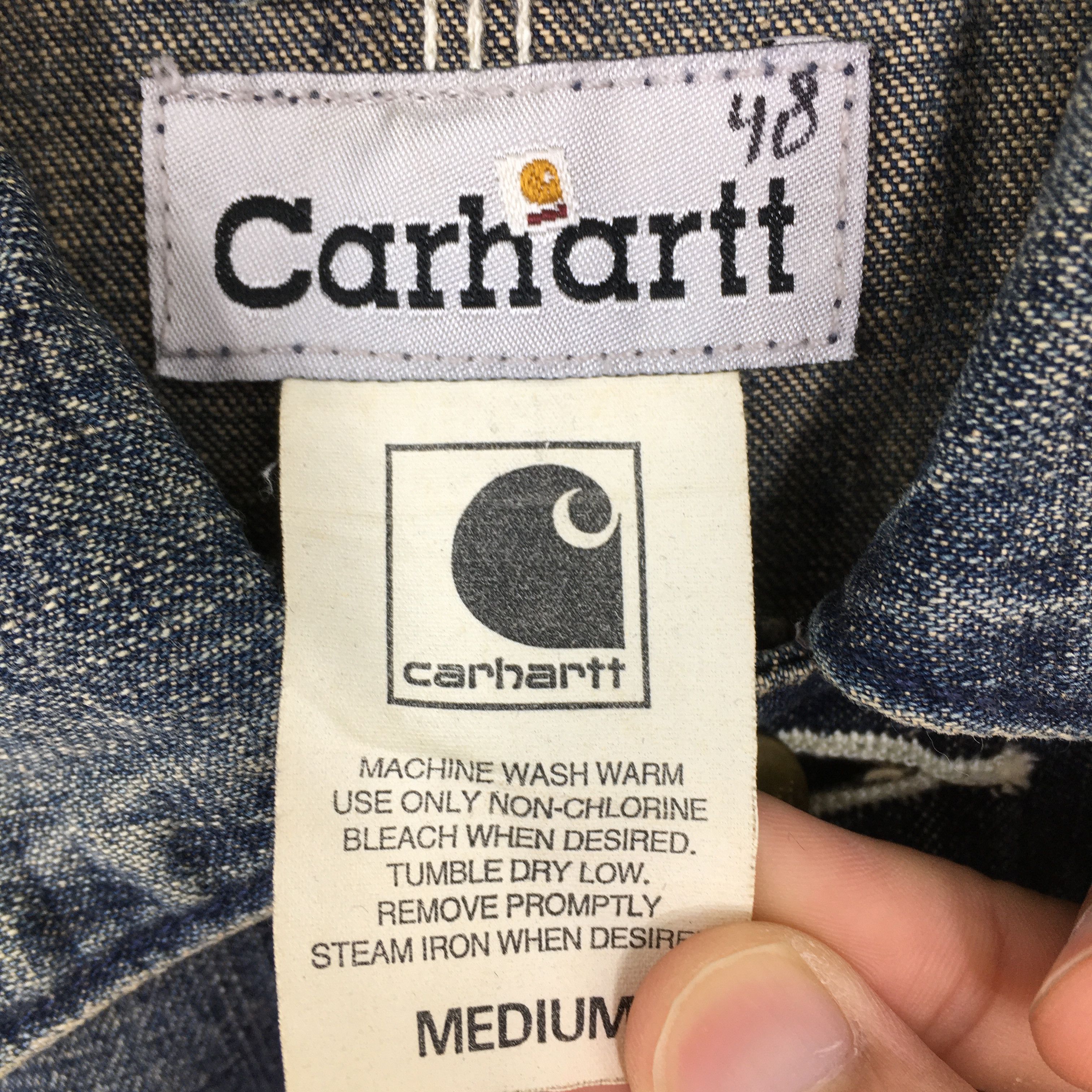 Carhartt Vintage Carhartt Four Pocket Workwear Jacket Medium Size US M / EU 48-50 / 2 - 6 Thumbnail
