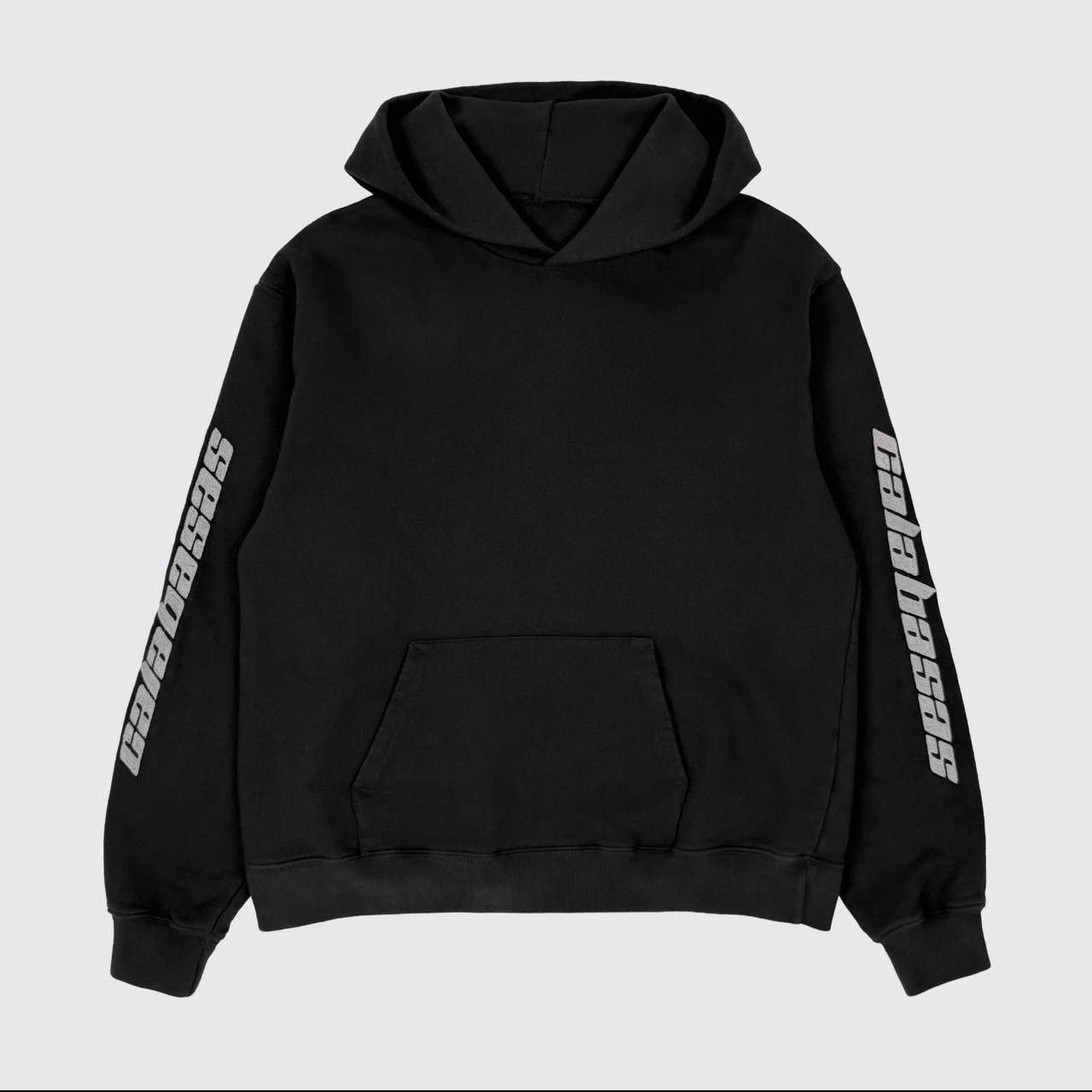 YEEZY GAP BALENCIAGA DOVE HOODIE 黒 M Yeezy Gap Engineered by Balenciaga Dove Hoodie Washed Black - SS22