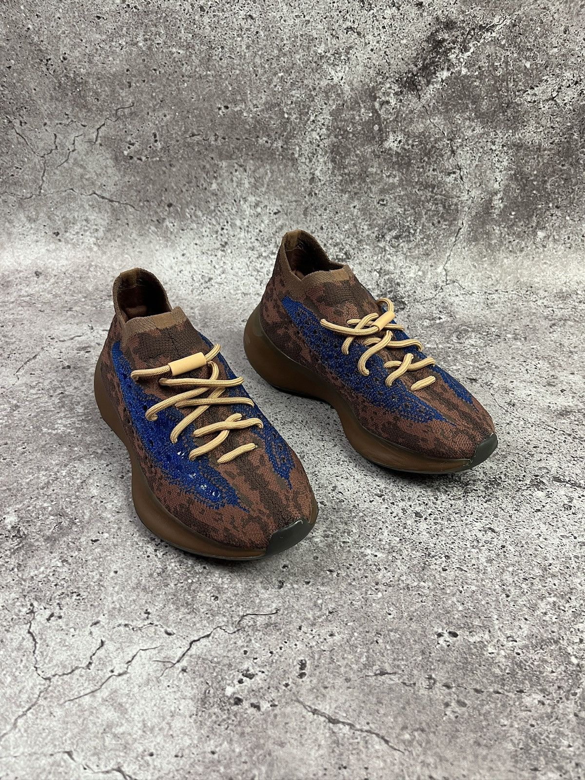 Adidas × Kanye West Adidas Yeezy Boost 380 Azure Blue Oat Brown Blue Sneakers Size US 6 / IT 36 - 2 Thumbnail