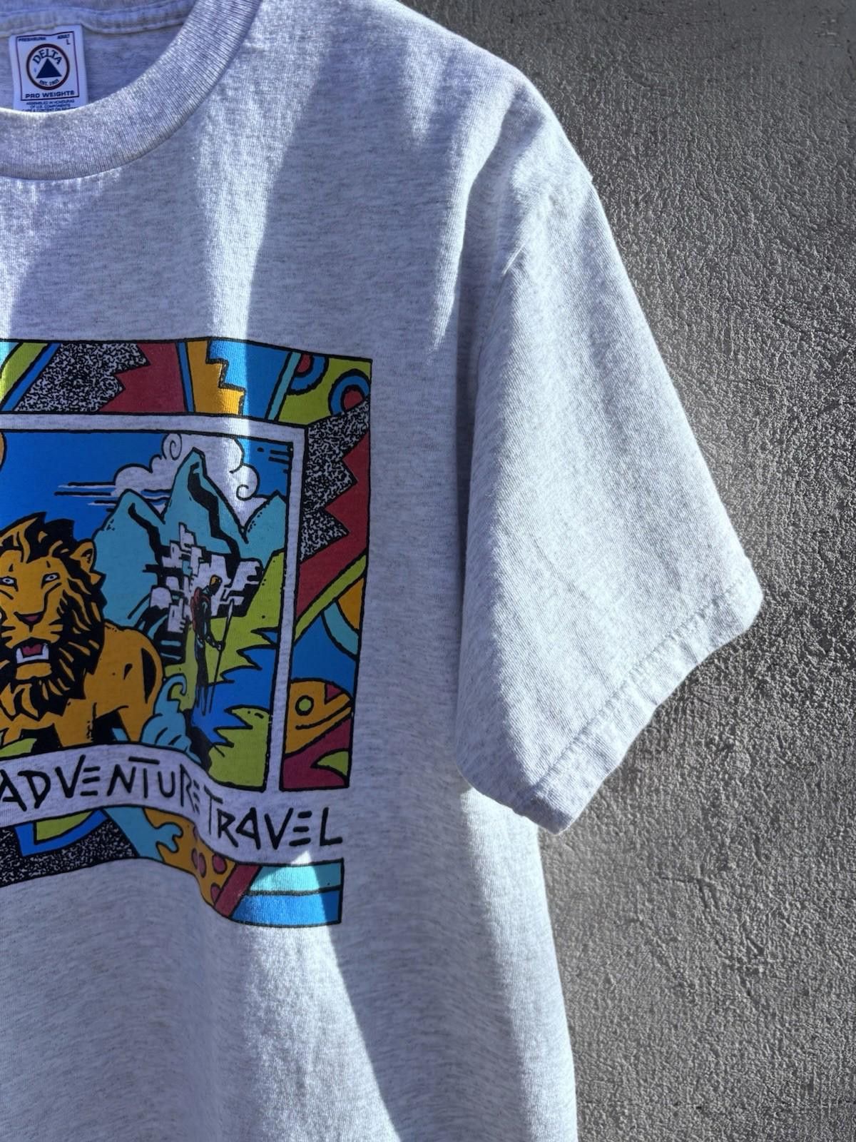 Delta × Vintage Vintage 2000 Overseas Adventure Travel T-shirt Large Delta Size US L / EU 52-54 / 3 - 4 Thumbnail