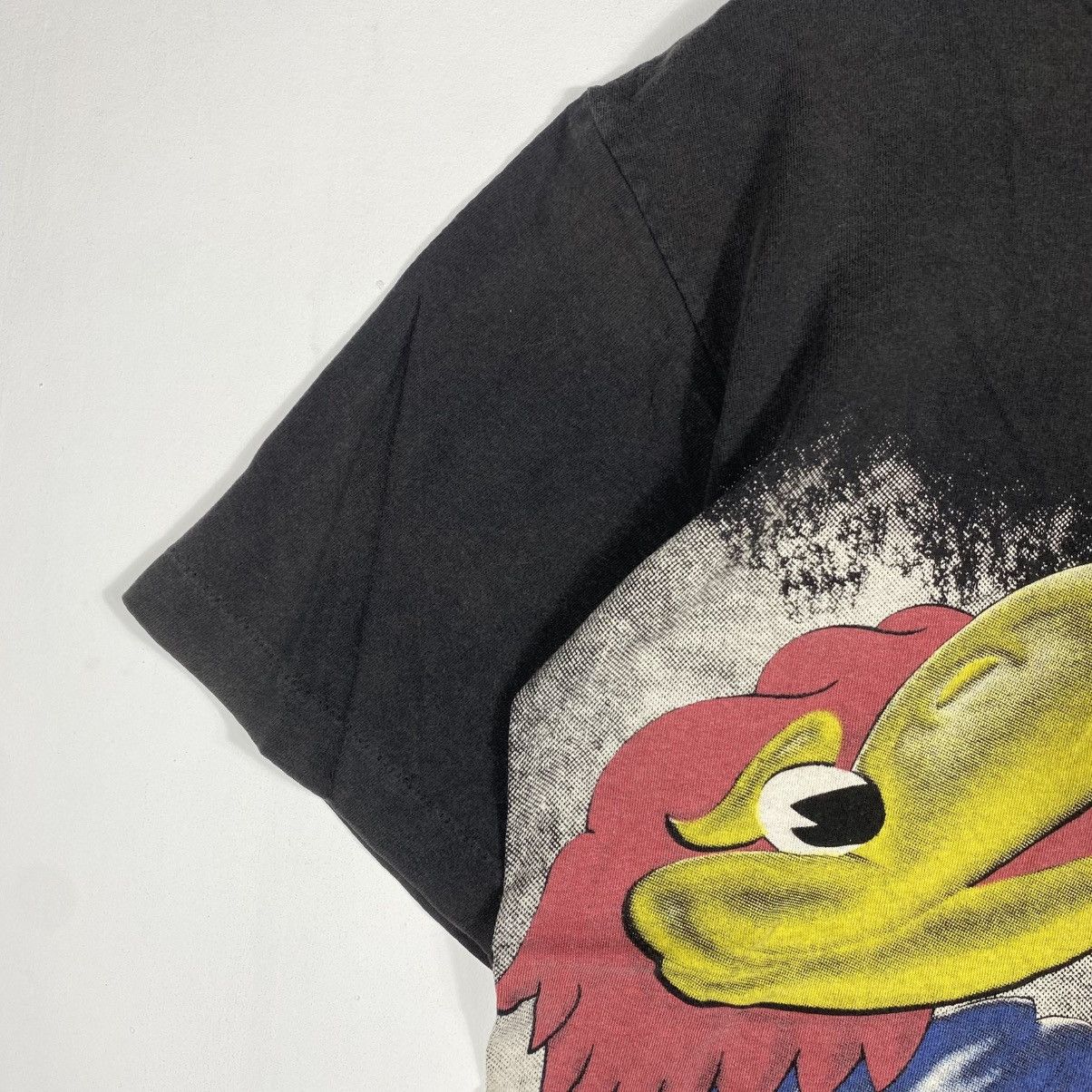 Vintage Vintage 90's KANSAS JAYHAWKS Alloverprint Graphic Tee Shirt Size US M / EU 48-50 / 2 - 2 Thumbnail