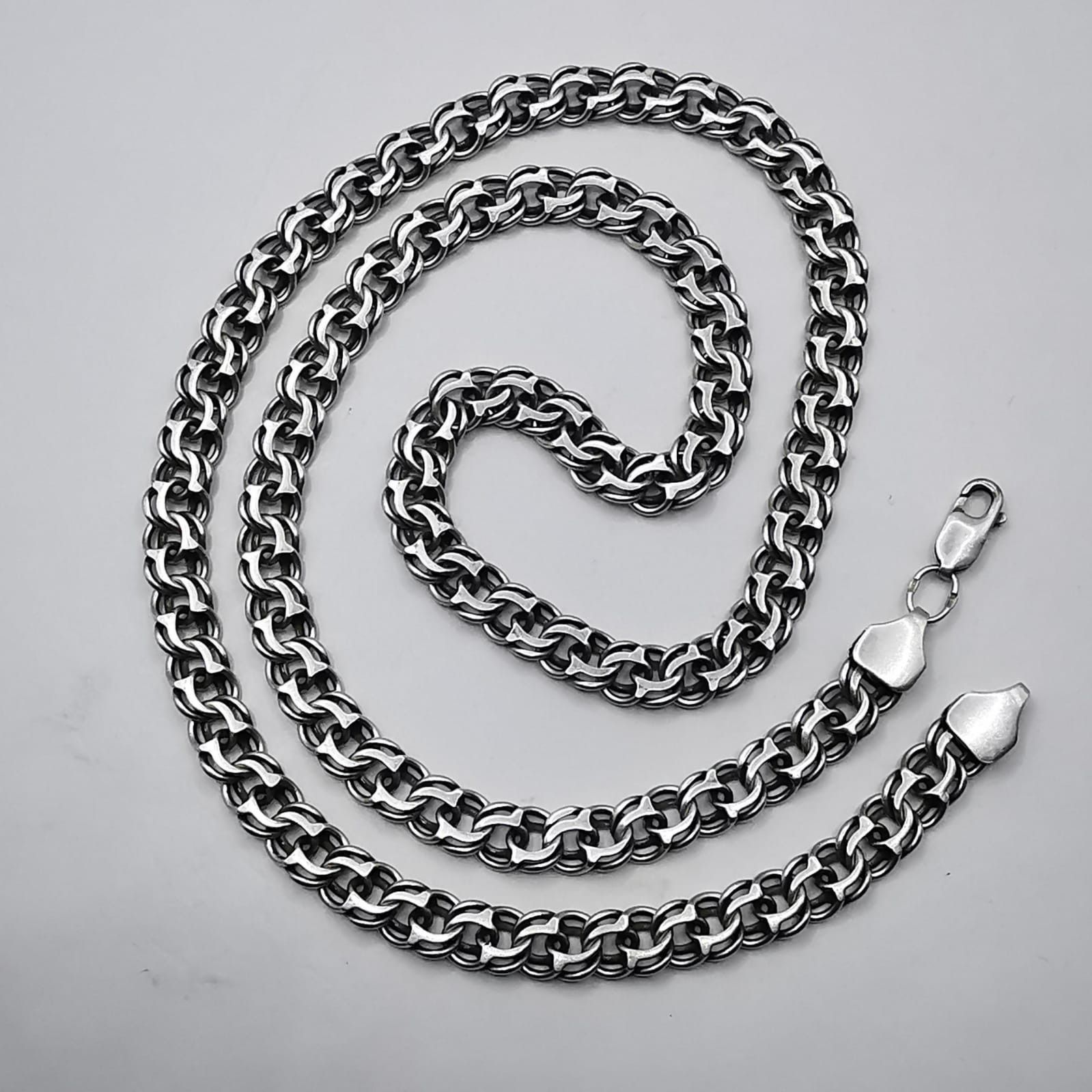 Vintage Massive Chain 925 Sterling SilverSignature 4607g