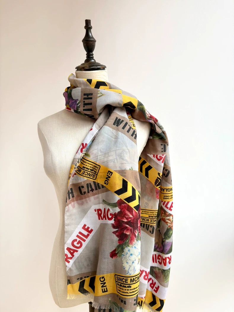 Vivienne Westwood Vivienne Westwood Floral graffiti scarf Size ONE SIZE - 2 Thumbnail