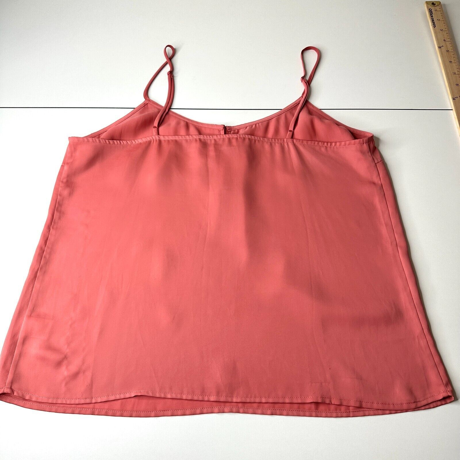 Other L'Academie Peach 5-Button Loop Tank Adj Straps Cami Top L Size L / US 10 / IT 46 - 10 Thumbnail