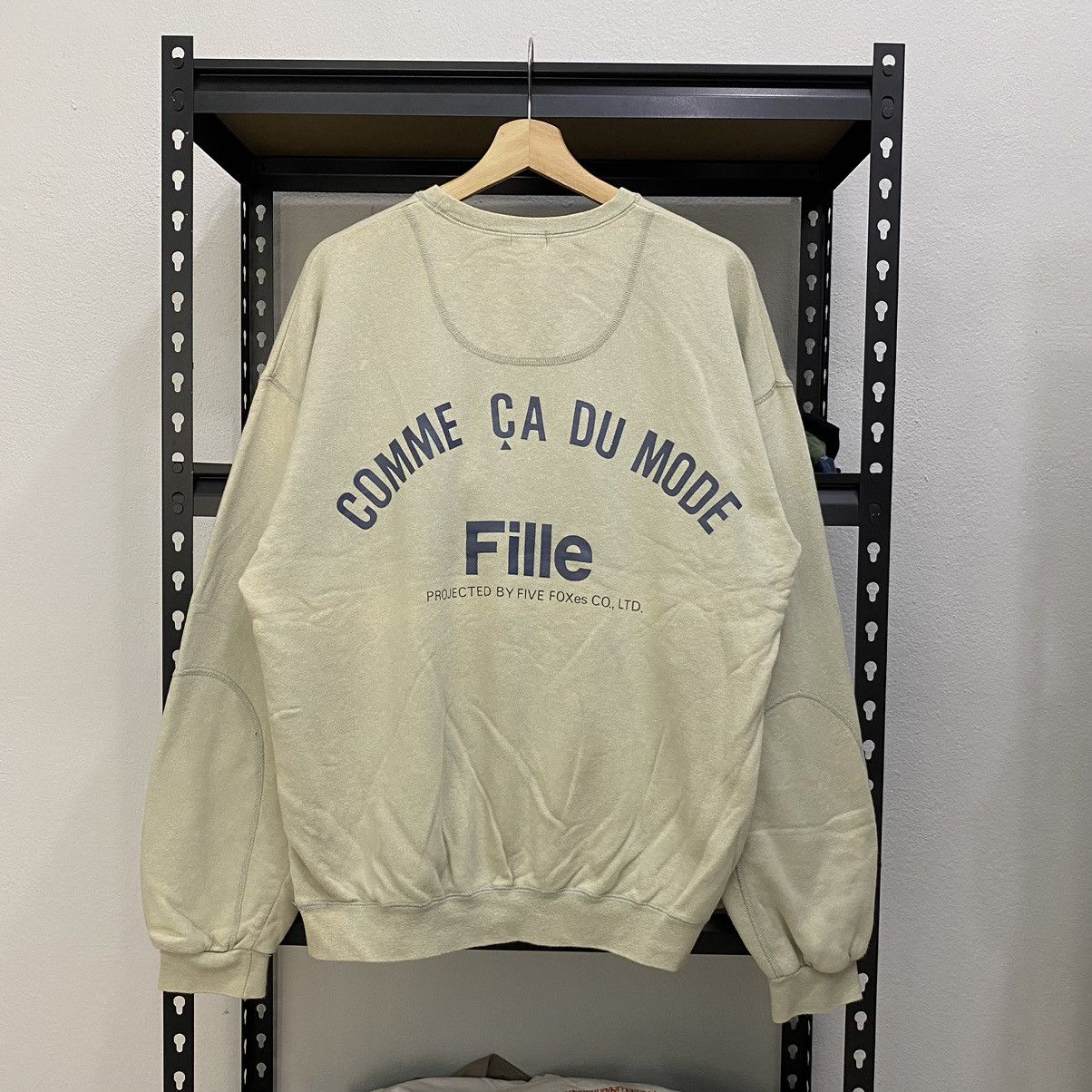 Designer × Vintage Vintage Comme Ca Du Mode Sweatshirt Crewneck Size M Size US L / EU 52-54 / 3 - 1 Thumbnail