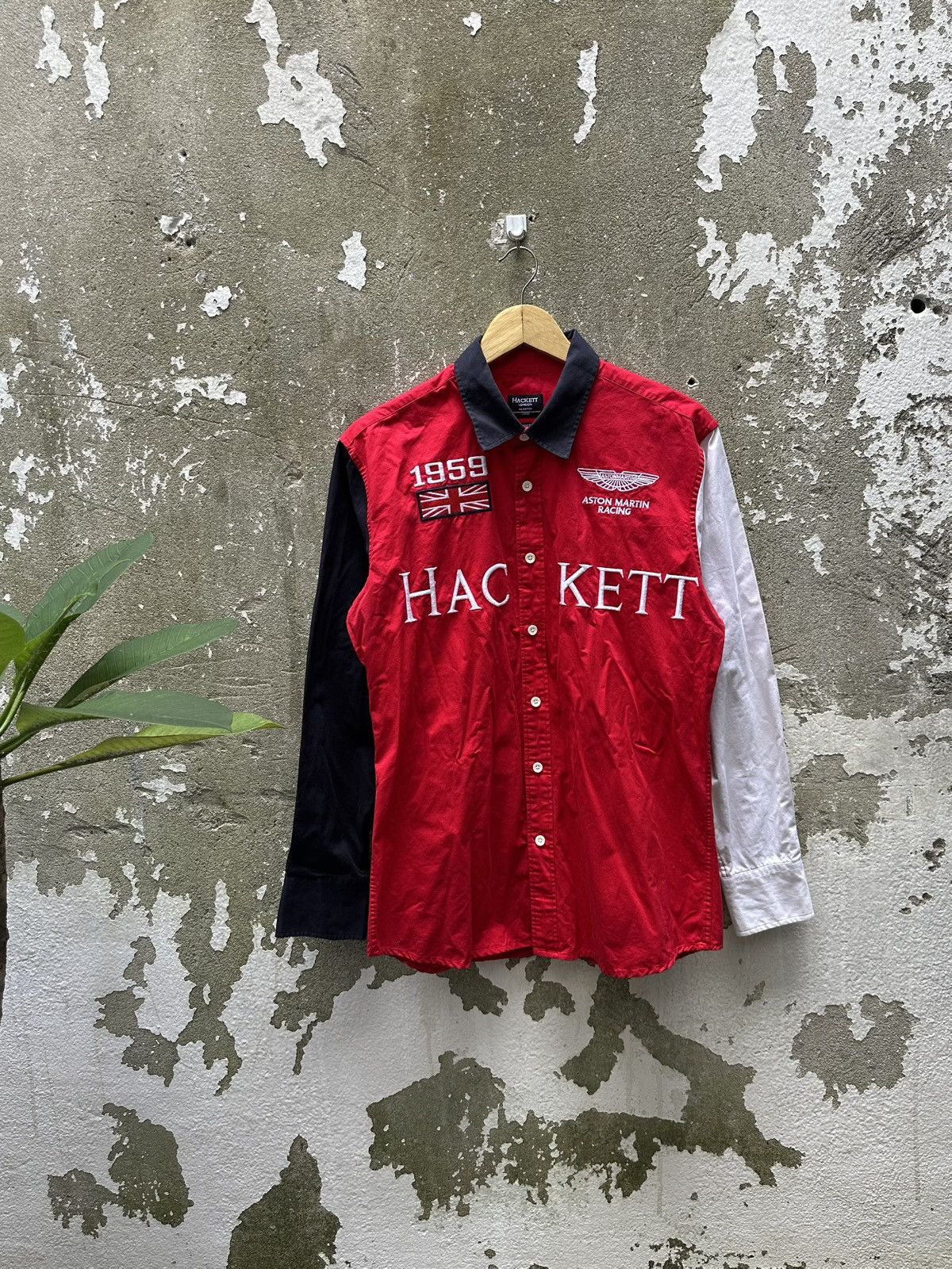 Hackett Authentic Hackett Aston Martin Racing Shirts Size US L / EU 52-54 / 3 - 1 Thumbnail