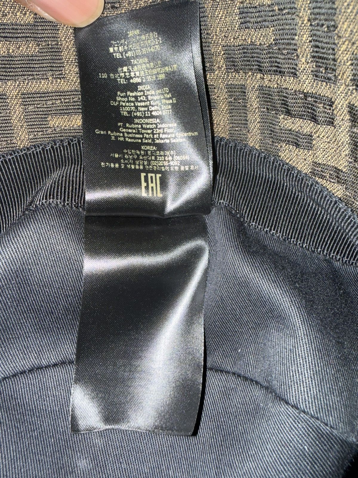 Fendi Fendi bucket hat Size ONE SIZE - 9 Thumbnail