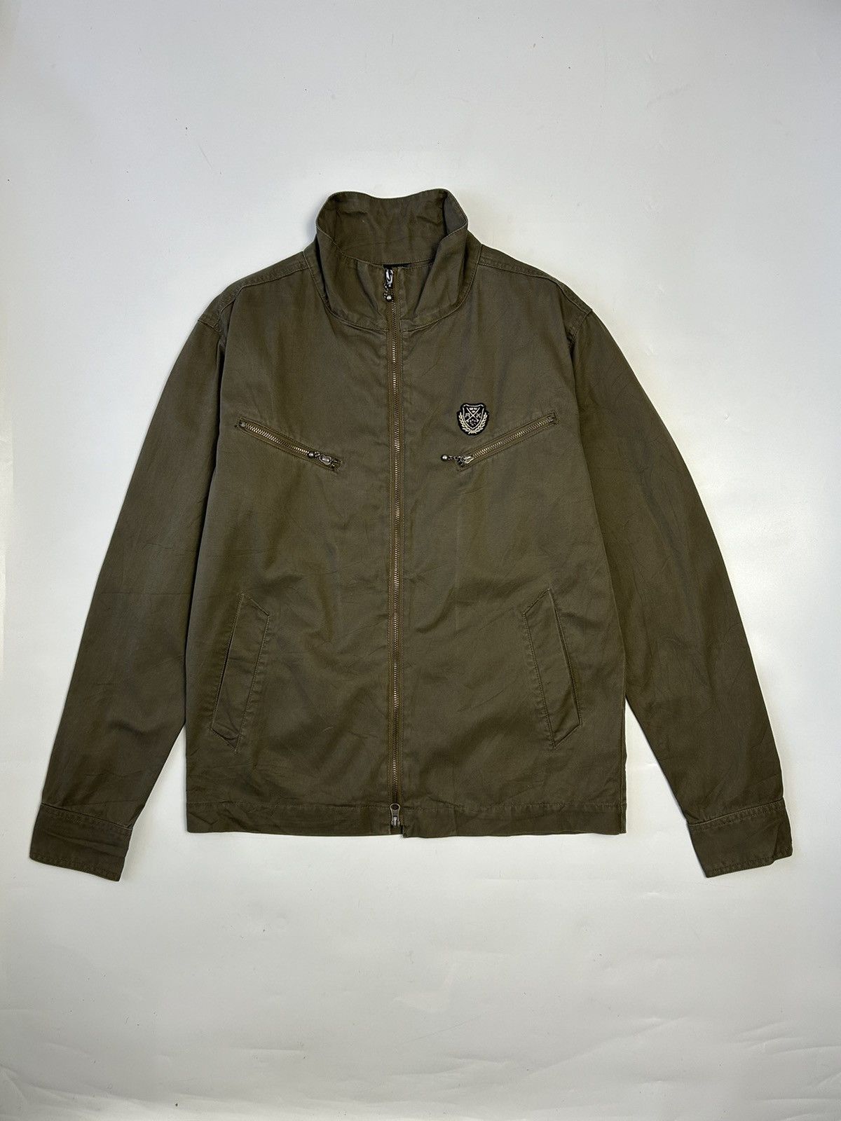 Hysteric Glamour × Japanese Brand RUSS.K HIGH NECK ZIPPER COTTON JACKET Size US L / EU 52-54 / 3 - 1 Thumbnail