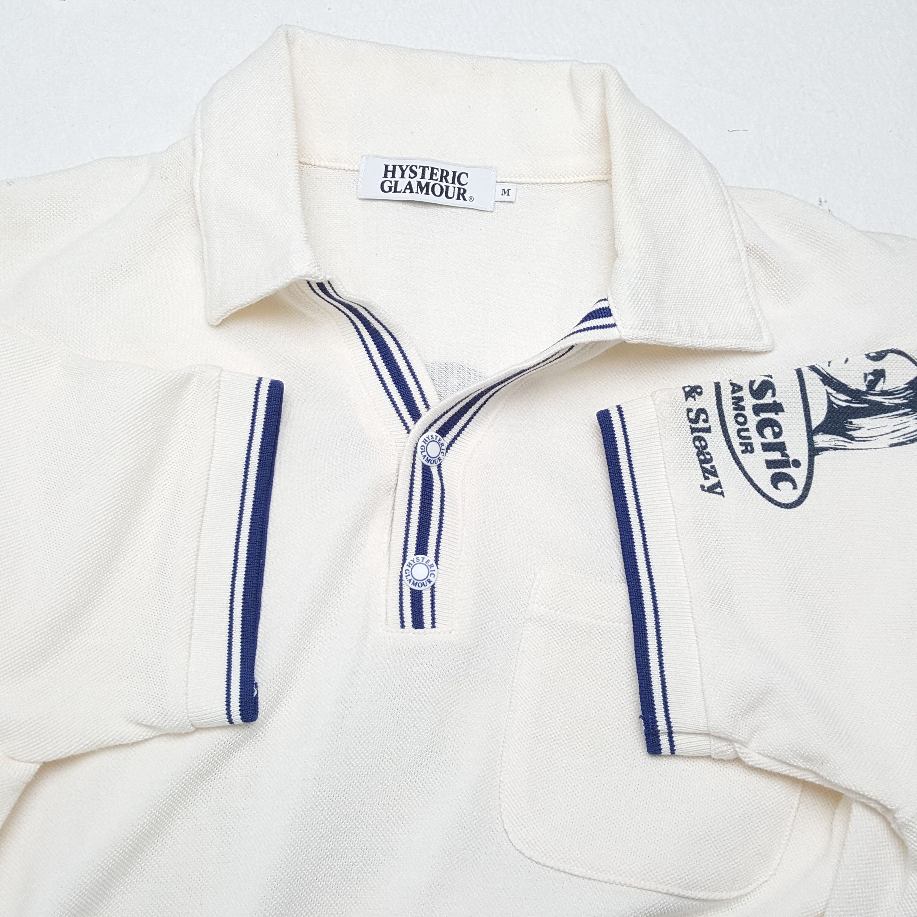 Hysteric Glamour × Japanese Brand × Vintage HYSTERIC GLAMOUR Japanese Brand Polos Size S / US 4 / IT 40 - 8 Thumbnail