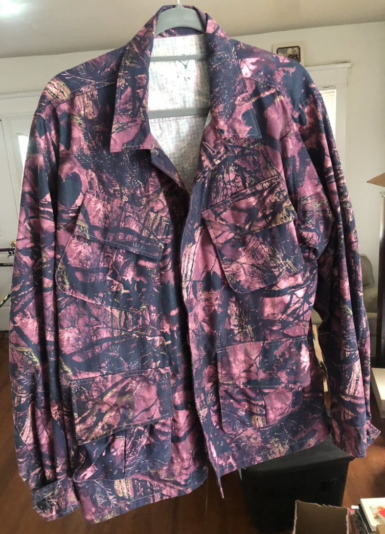 South2 West8 South2 West8 Pink Horn Camo Trek Field Jacket Size US XL / EU 56 / 4 - 4 Thumbnail