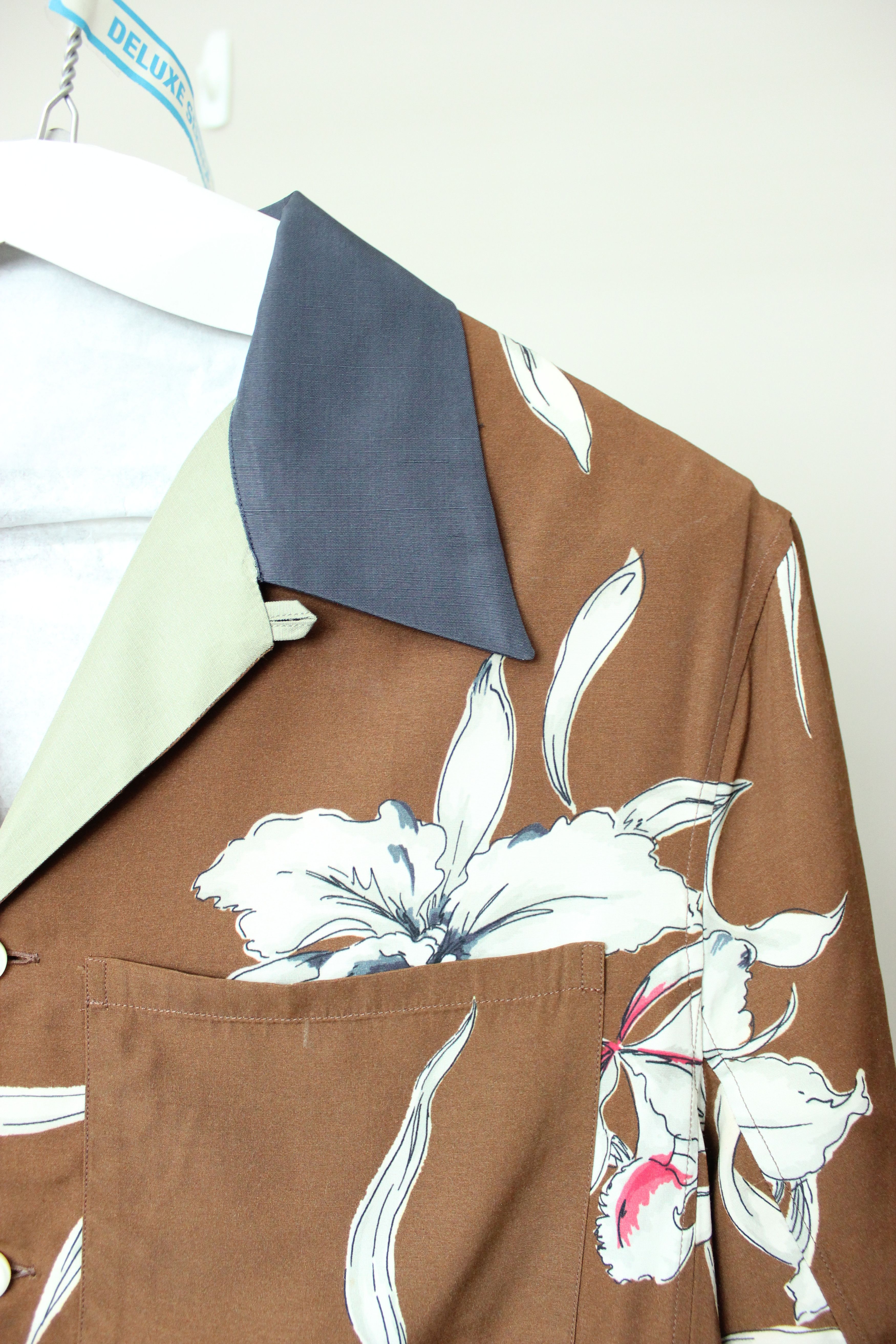 Valentino Silk Bowling Shirt Floral Size US S / EU 44-46 / 1 - 4 Thumbnail