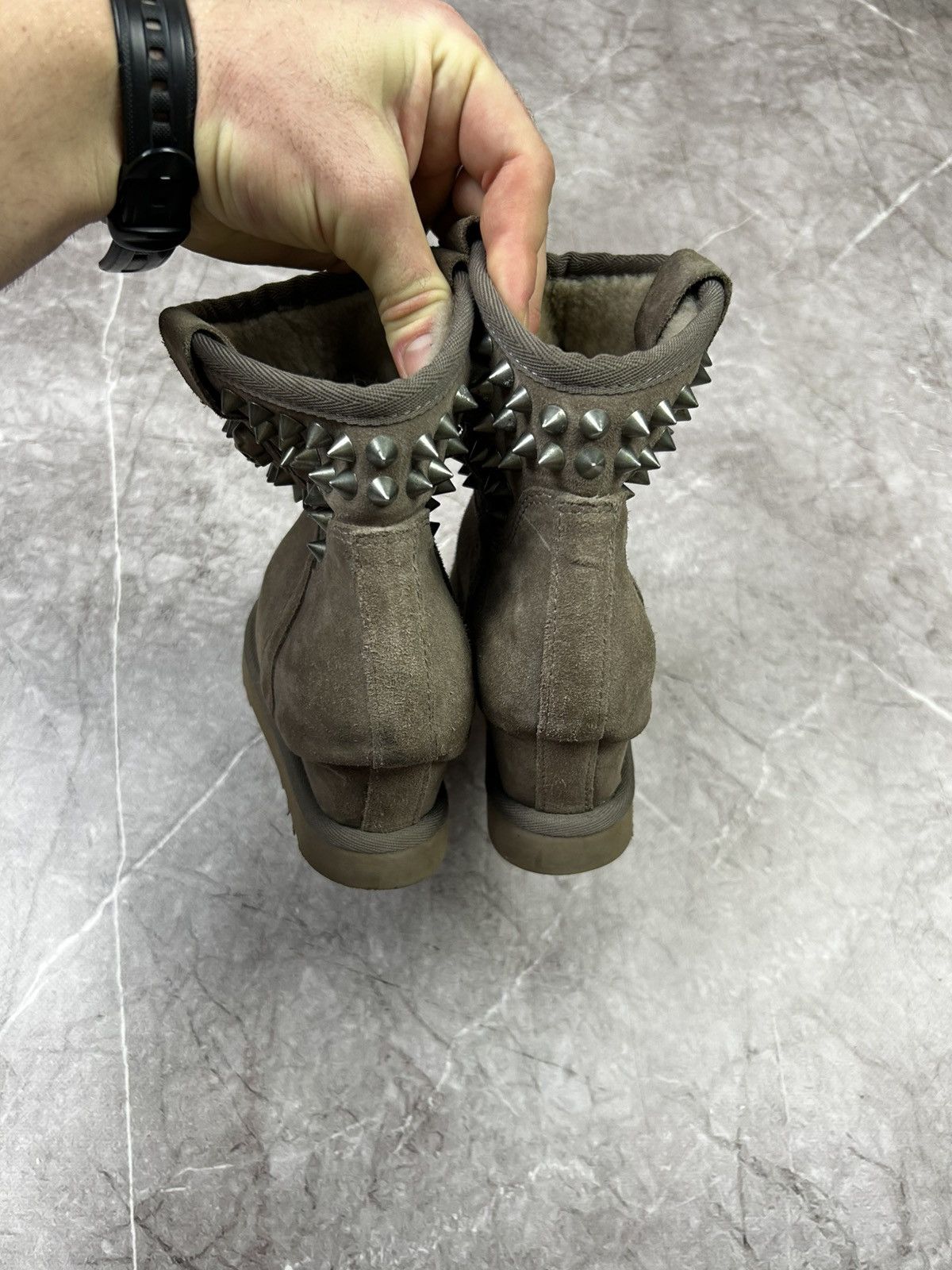 ASH Ash YOKO studded wedge ankle boots Retail $360 Size US 8 / IT 38 - 6 Thumbnail