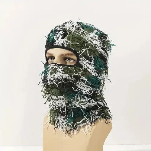 Other Unisex Y2K Knit Hat Face Mask Size ONE SIZE - 1 Thumbnail