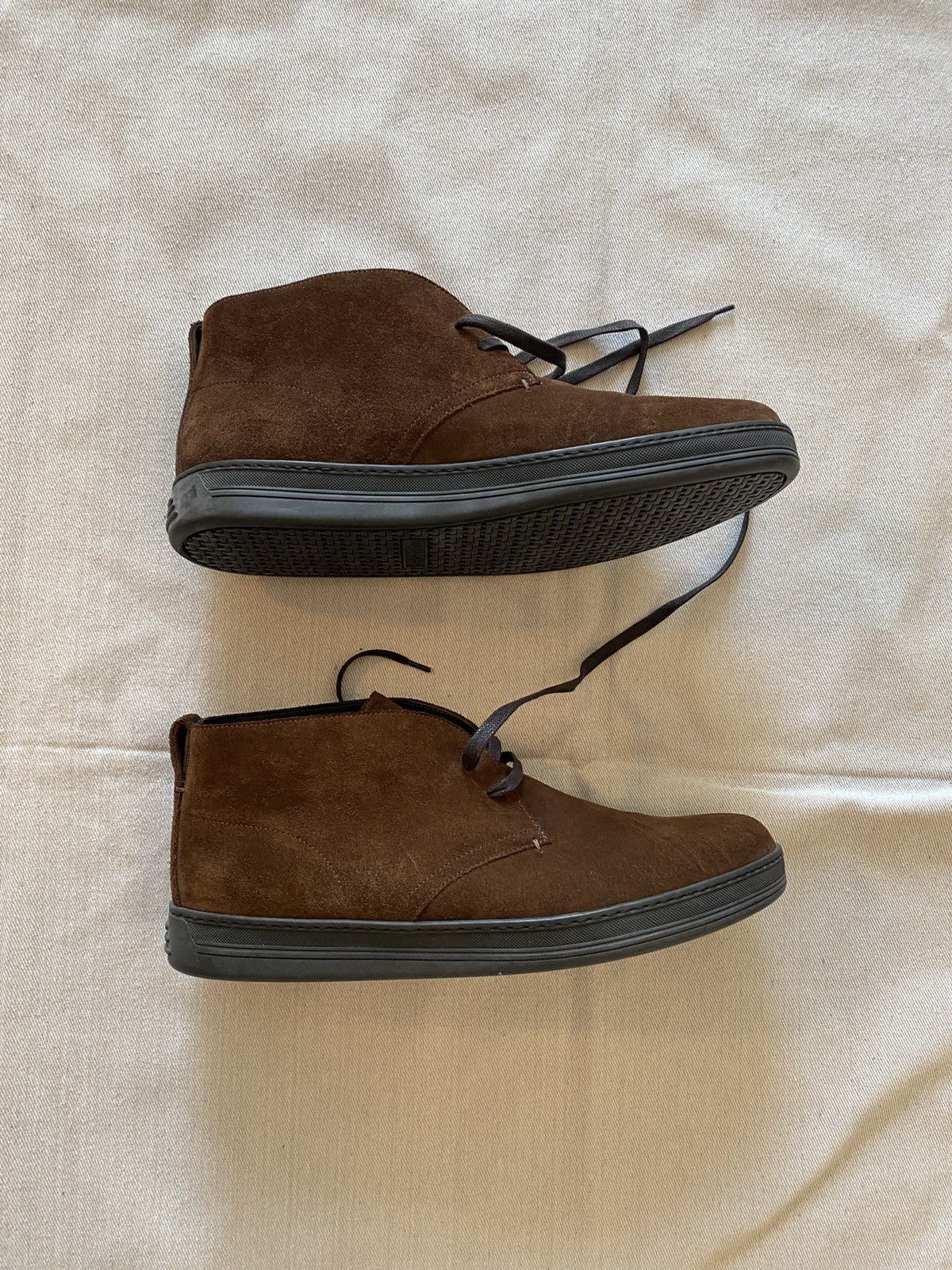 Tom Ford Tom Ford Clarence Brown Suede Chukka Boots Size 11 Size US 11 / EU 44 - 3 Thumbnail