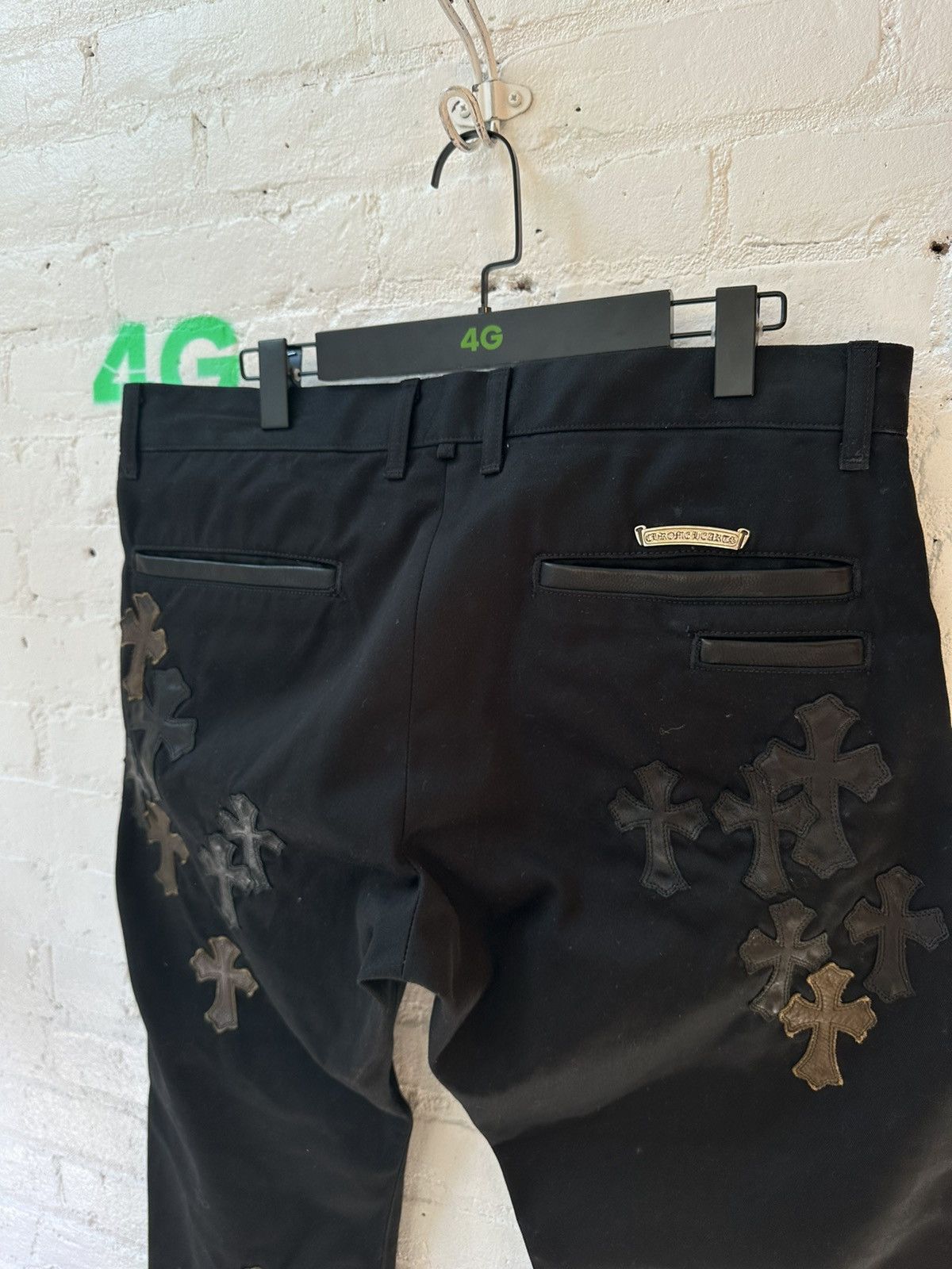 Chrome Hearts CHROME HEARTS FLOODED CROSS PATCH CHINOS Size US 36 / EU 52 - 3 Thumbnail