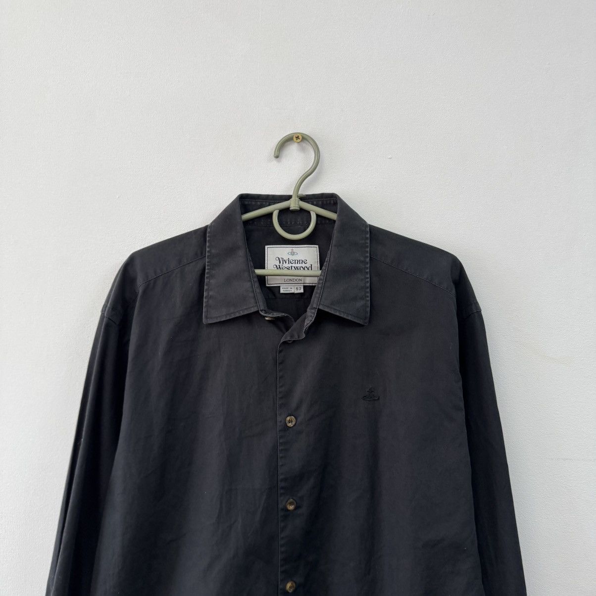 Vivienne Westwood Vivienne Westwood Shirt Orb Logo Button Up Size US L / EU 52-54 / 3 - 2 Thumbnail