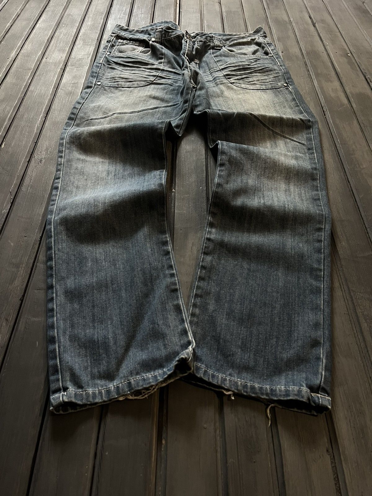 Hysteric Glamour 💥 HYSTERIC GLAMOUR BALENCIAGA STYLE JAPANESE JEANS Size US 32 / EU 48 - 5 Thumbnail
