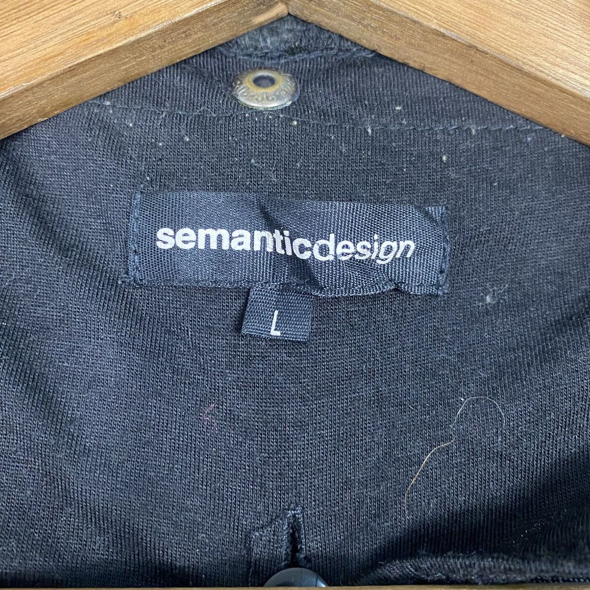 semanticdesign Semantic Design denim hoodie jacket Size US L / EU 52-54 / 3 - 16 Thumbnail