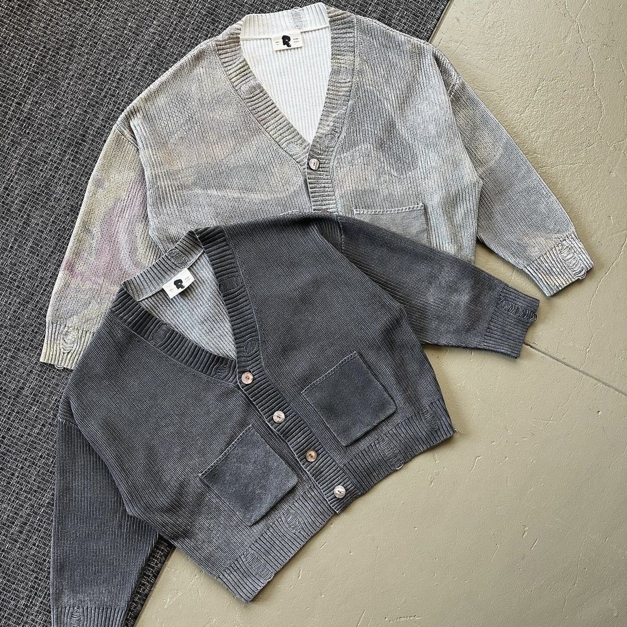 Saalt Studio Paint Cardigan XL