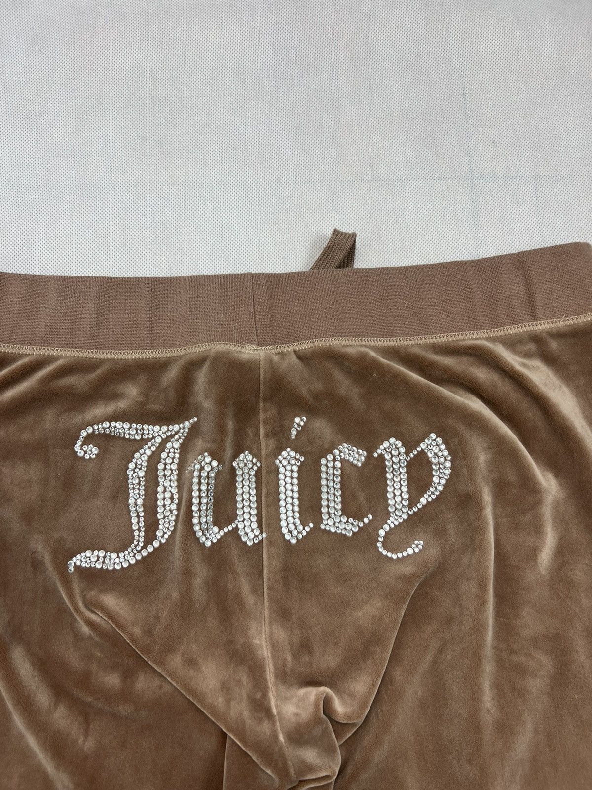 Juicy Couture Velvet Pants Juicy Couture big logo baggy new collection Size 30" / US 8 / IT 44 - 5 Thumbnail