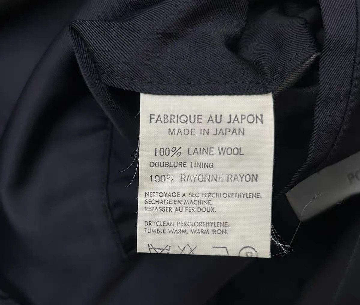 Yohji Yamamoto Yohji Yamamoto 95AW Rokumeikan Blue Jade Stripe Blazer Size 38S - 5 Thumbnail