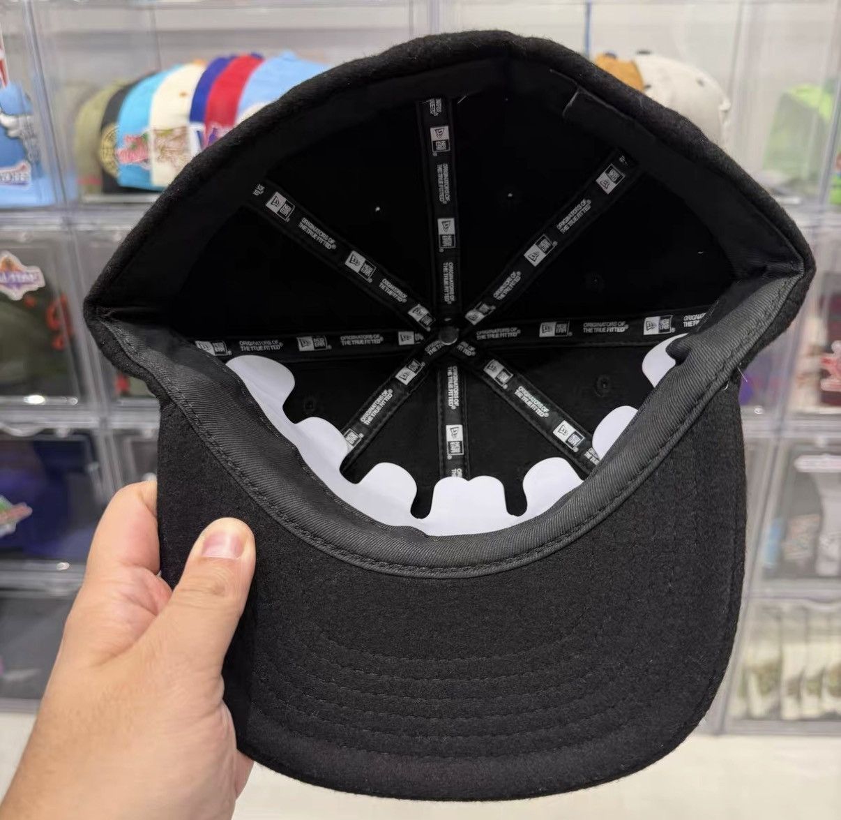 New Era New Era × HAHHF Wool Blend Flat Brim Baseball Cap J32 Size ONE SIZE - 4 Thumbnail