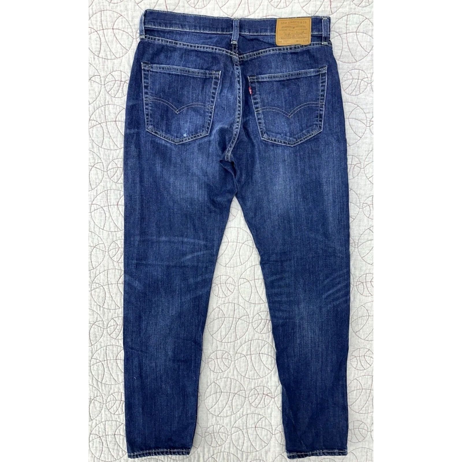 Levi's Levi's 512 Slim Taper Jeans / Men 31x34 Blue Size US 31 - 5 Thumbnail
