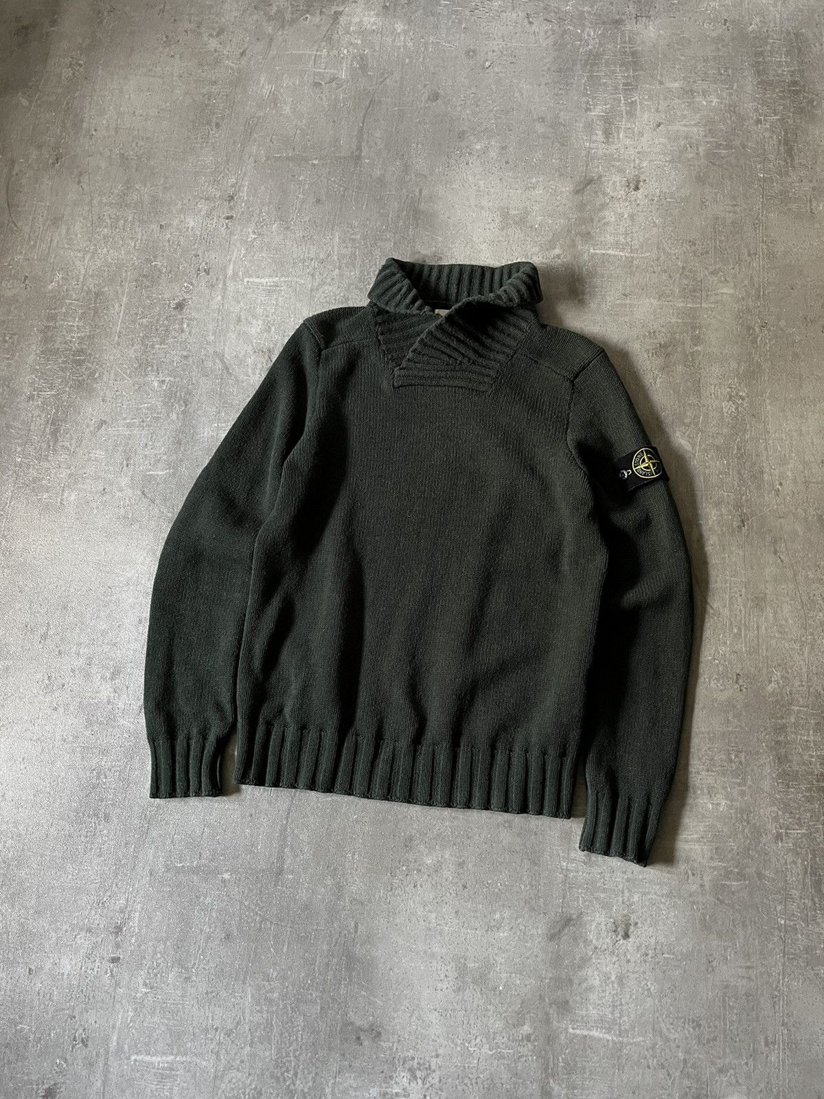 STONE ISLAND】 knit sweater best 96ss