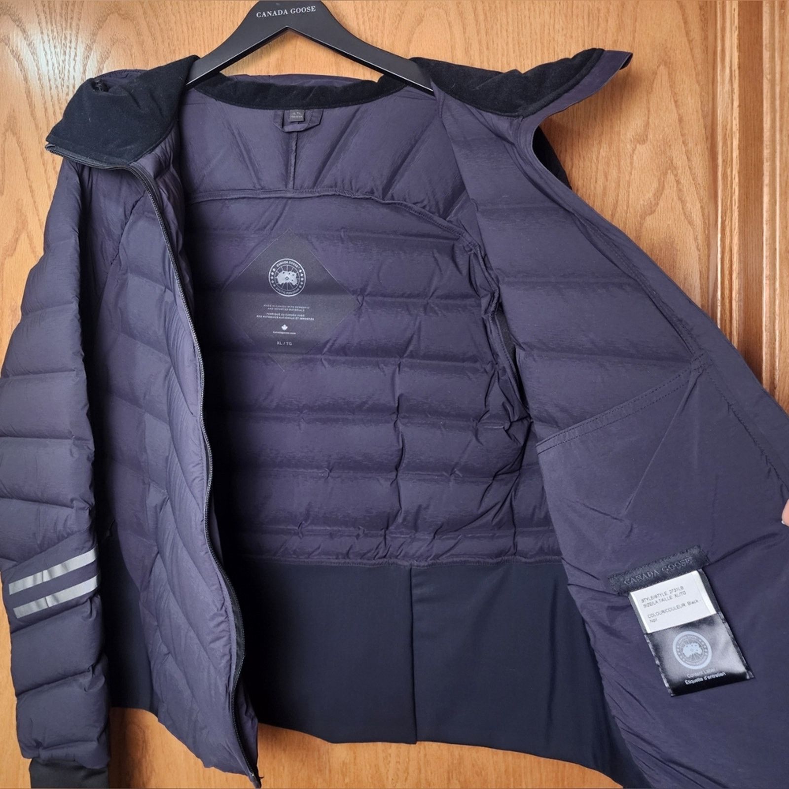Canada Goose Canada Goose Hybridge CW Down Bomber Jacket XL Black Label Size XL / US 12-14 / IT 48-50 - 12 Thumbnail
