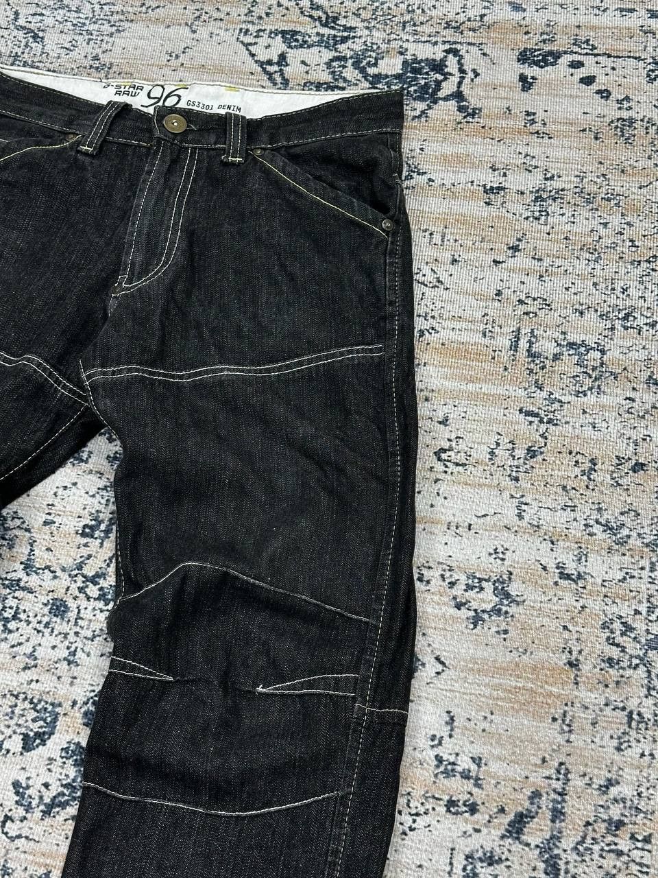 G-Star G Star Raw Mens Denim Pants Biker Jeans 96 Arc Size US 30 / EU 46 - 5 Thumbnail