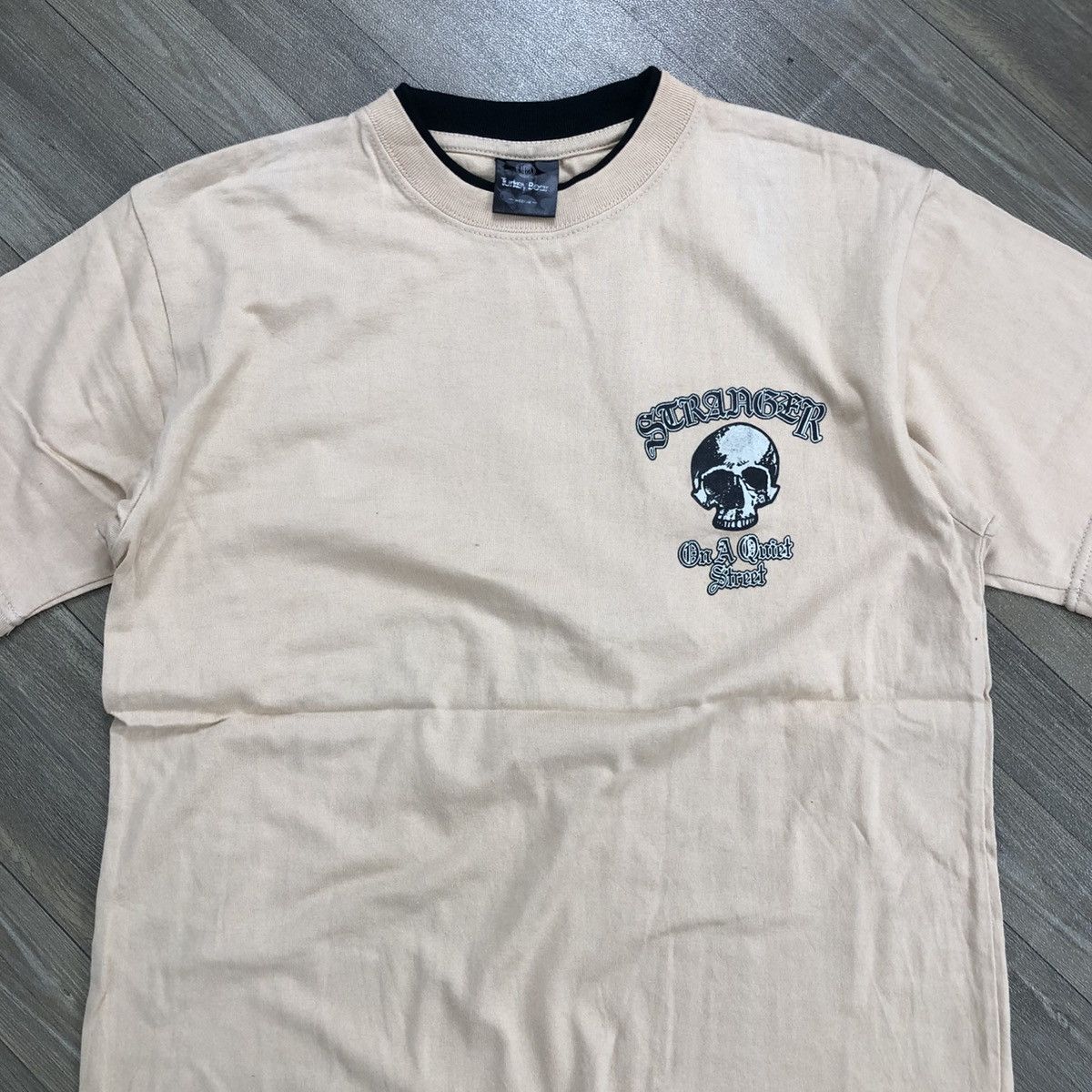 If Six Was Nine × Japanese Brand × Le Grande Bleu (L.G.B.) 🇯🇵 2000s Turkey Bear Stranger Cros Double Layer Punk Goa Tee Size US M / EU 48-50 / 2 - 11 Thumbnail