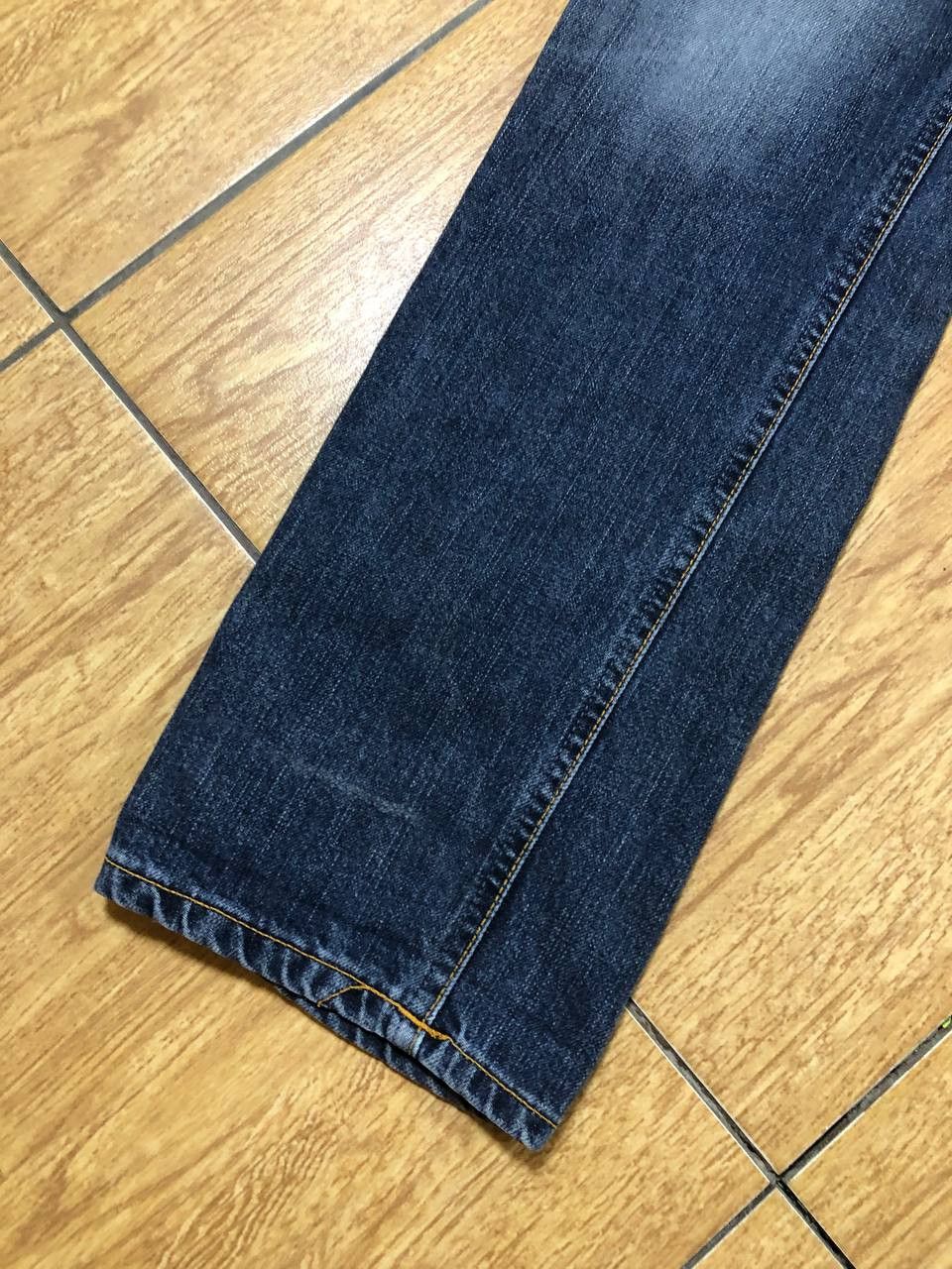 Nudie Jeans NUDIE STEADY EDDIE Blue Wash Denim Straight Jeans Size US 30 / EU 46 - 21 Thumbnail