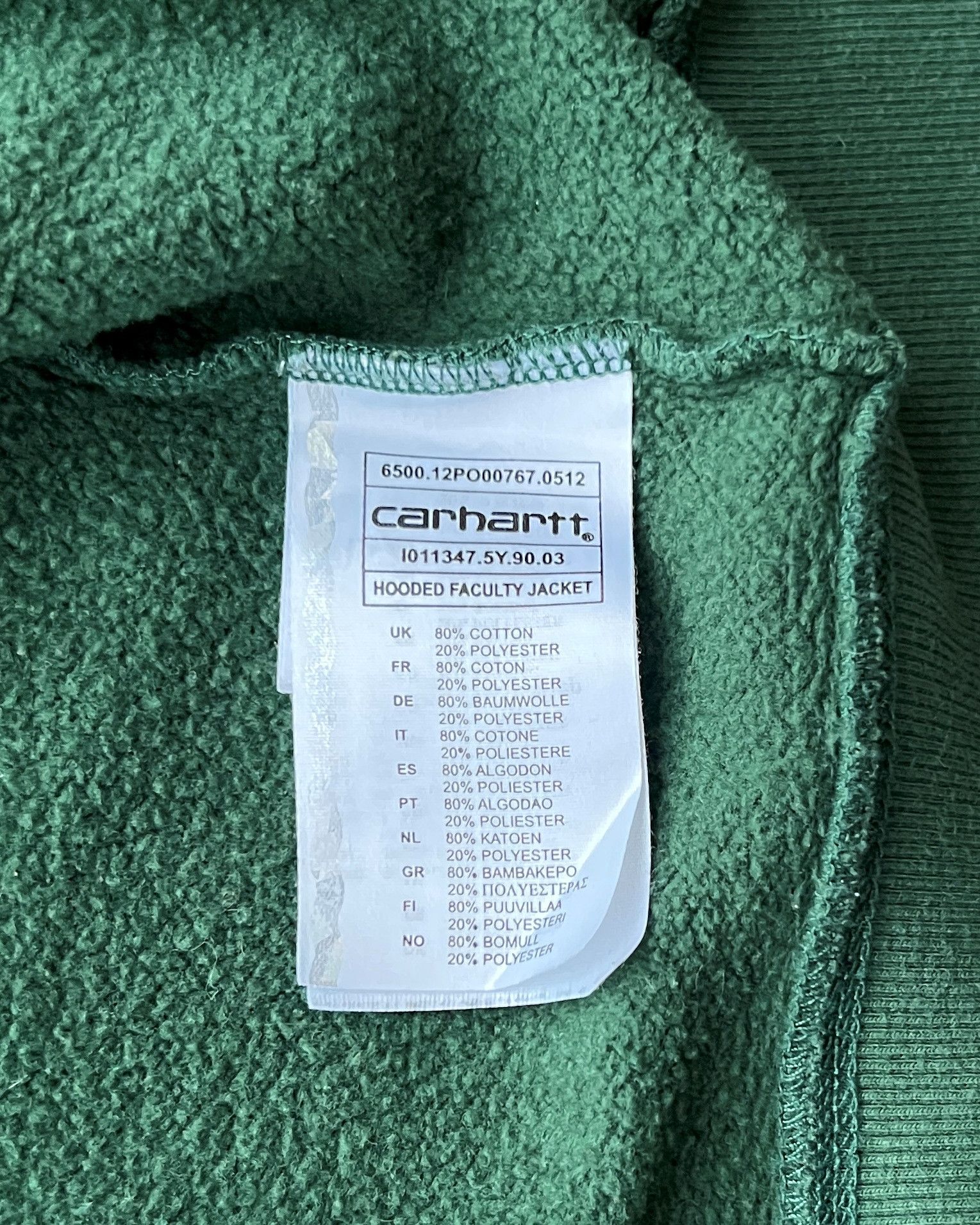 Carhartt Wip Vintage y2k Carhartt WIP Hoody Faculty Jacket Size US S / EU 44-46 / 1 - 7 Thumbnail