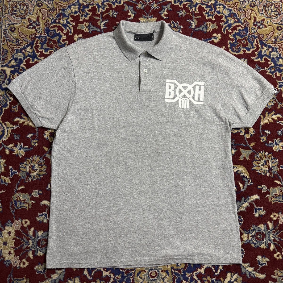 Bounty Hunter Vintage Bounty x Hunter Logo Polo tee Japanese Brand y2k Size US L / EU 52-54 / 3 - 2 Thumbnail