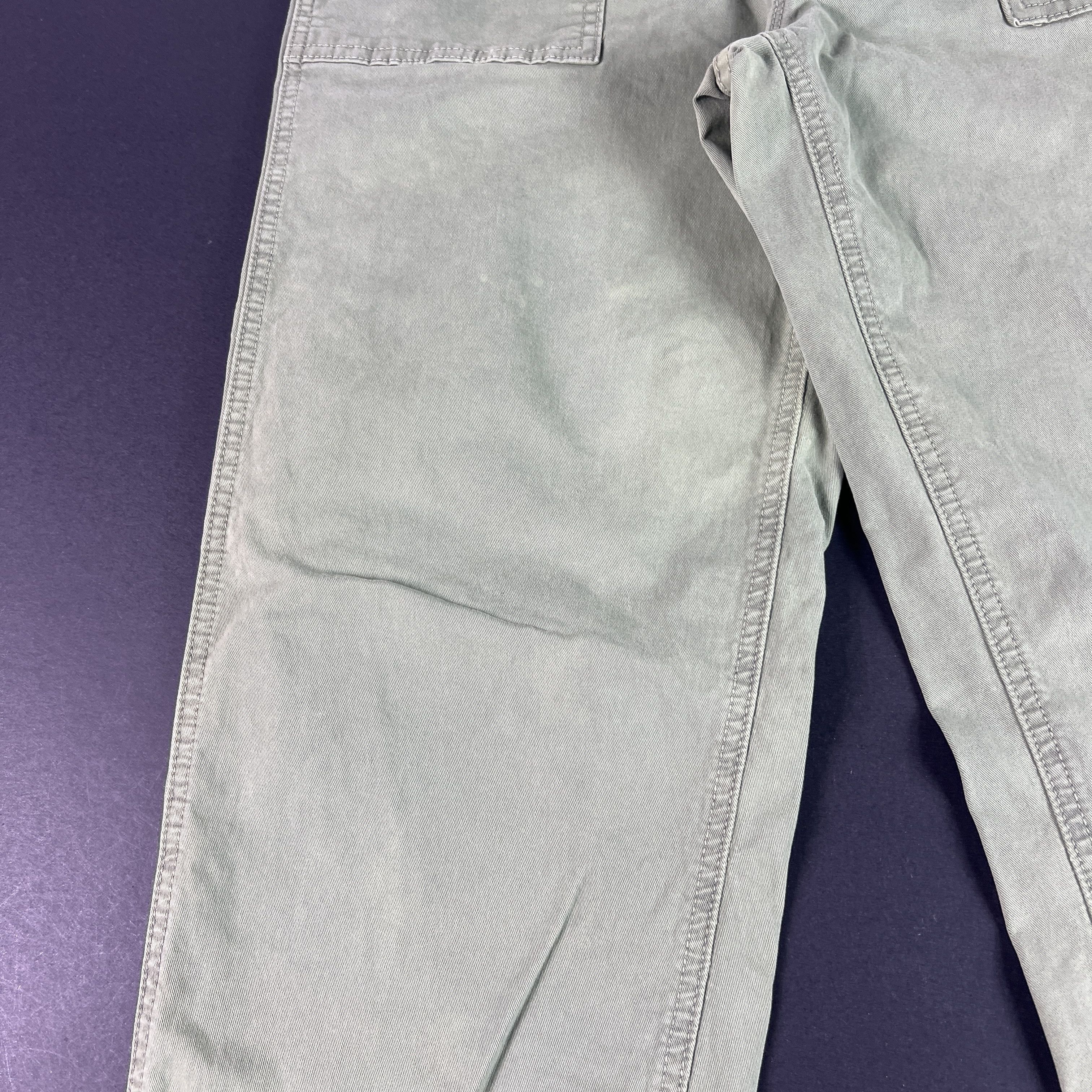 MOTHER Mother Pants Women High Rise Private Patch Pocket Ankle Fray Size 24" / US 00 / IT 34 - 4 Thumbnail