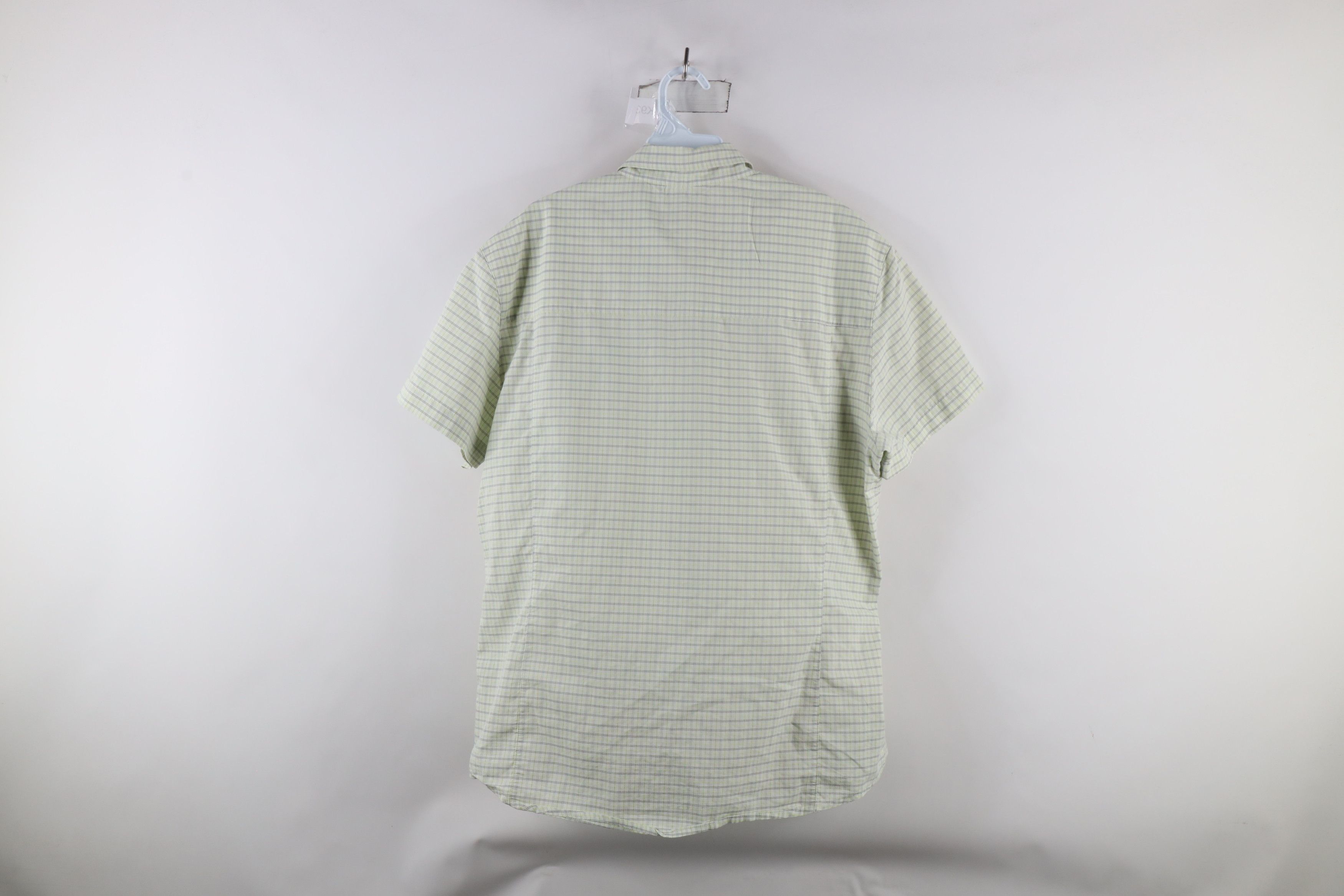 Arc'teryx × Vintage Arcteryx Peakline Short Sleeve Collared Button Shirt Plaid Size US L / EU 52-54 / 3 - 12 Thumbnail
