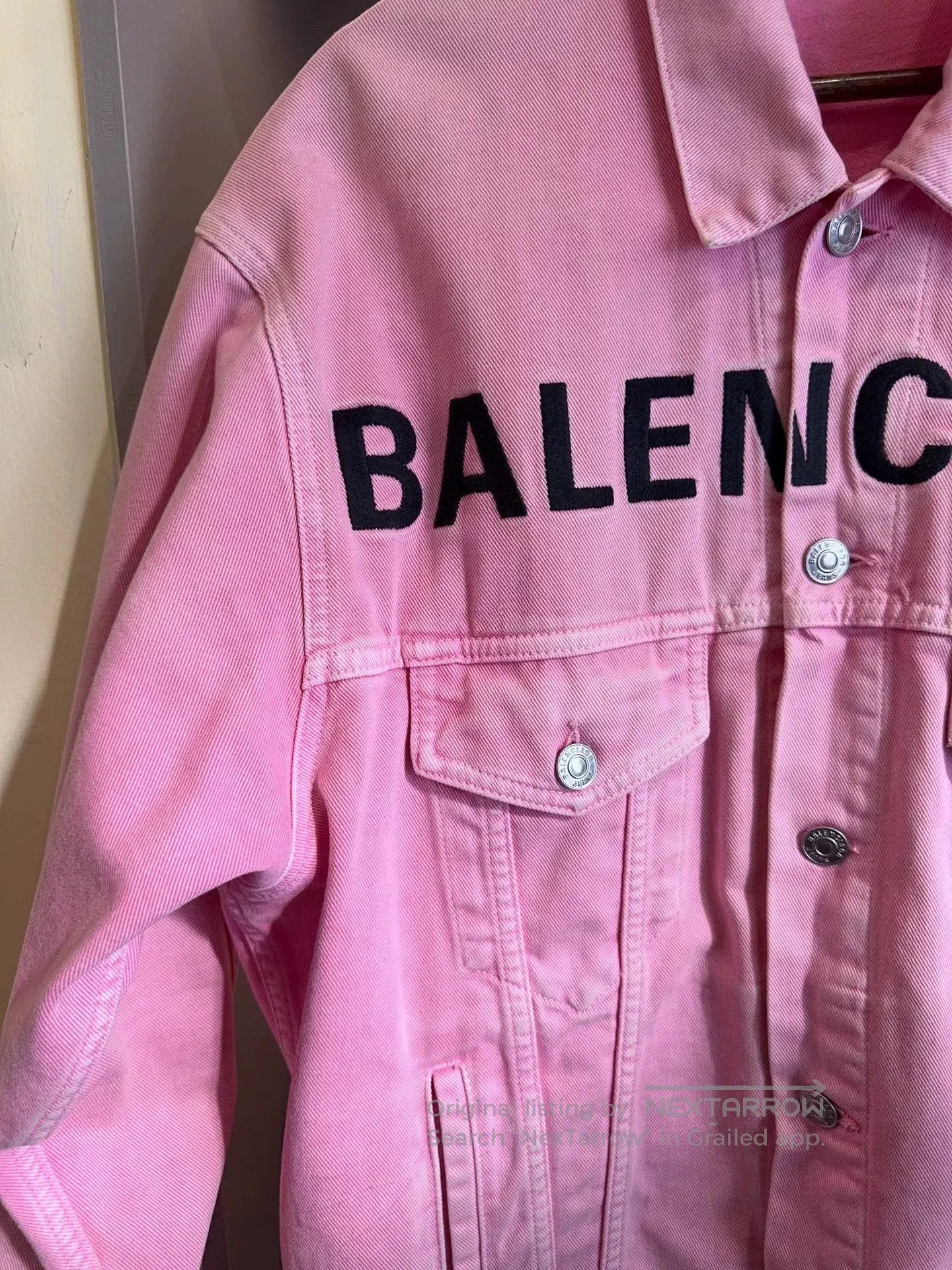 Balenciaga Balenciaga Pink Embroidered Jacket. Size US S / EU 44-46 / 1 - 7 Thumbnail