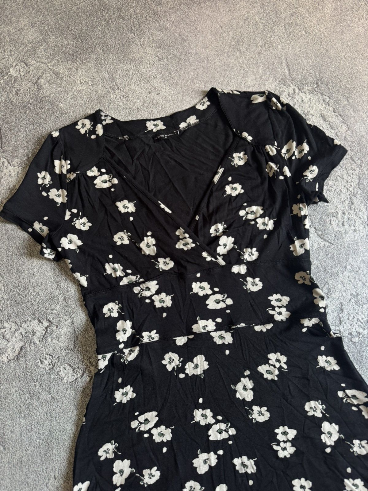 Designer + Vive Maria + all printed flowers 🌺 Avantgarde dress 👗 Size M / US 6-8 / IT 42-44 - 10 Thumbnail