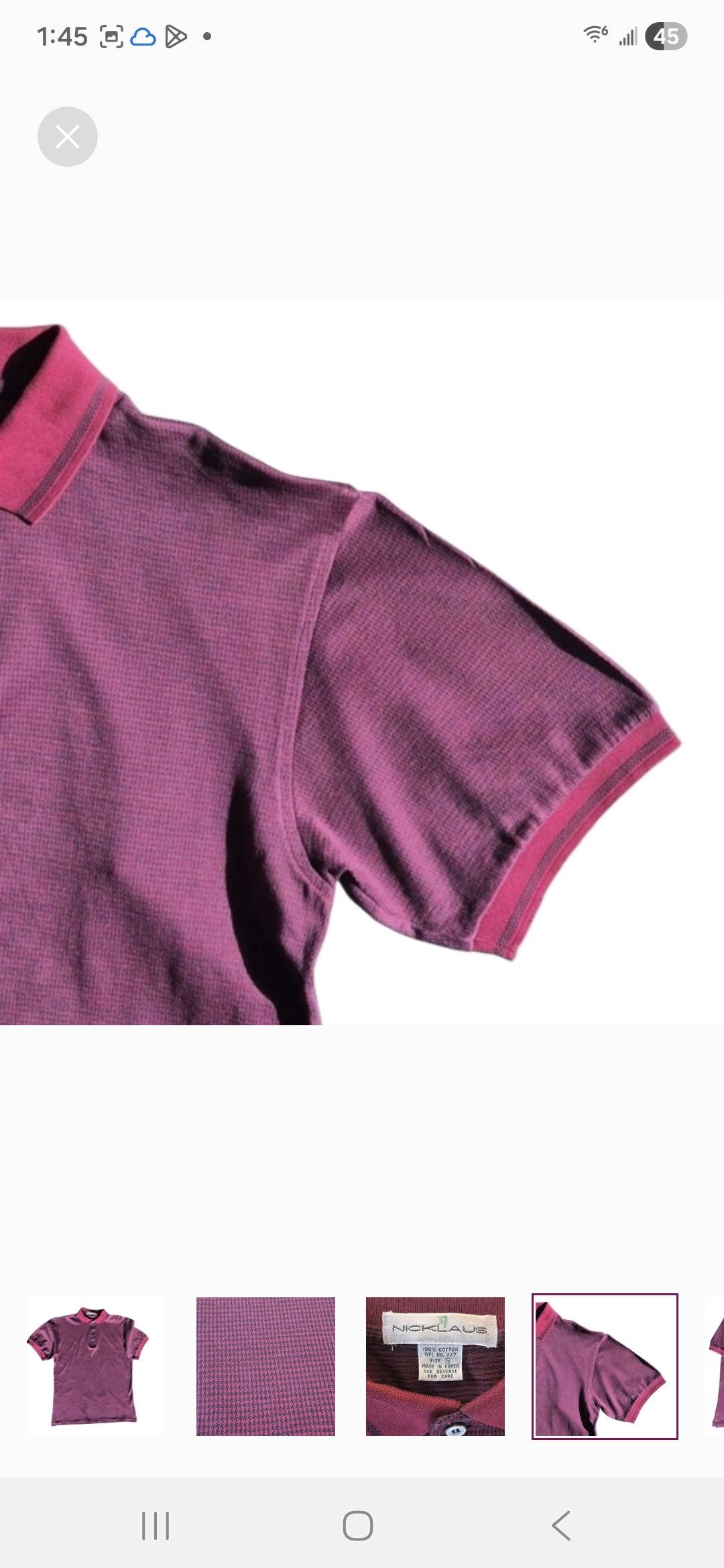 Other Vintage Jack Nicklaus Polo Shirt Size US S / EU 44-46 / 1 - 5 Thumbnail