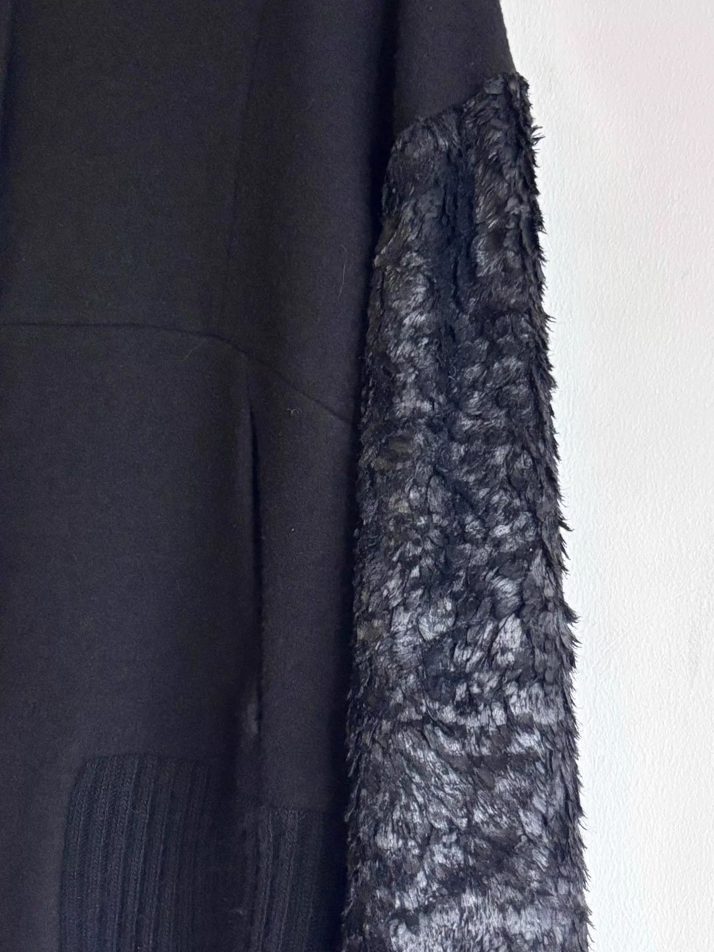 Ann Demeulemeester Ann Demeulemeester Black Feather Short Jacket 36 Size XS / US 0-2 / IT 36-38 - 4 Thumbnail