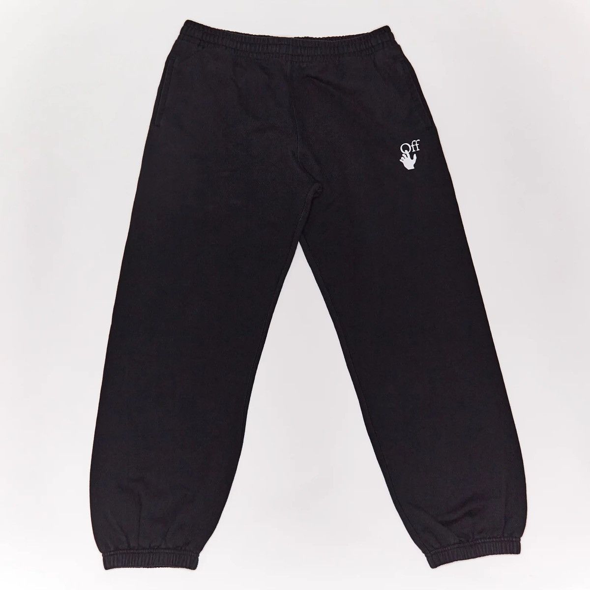 Off white sweatpants black best sale