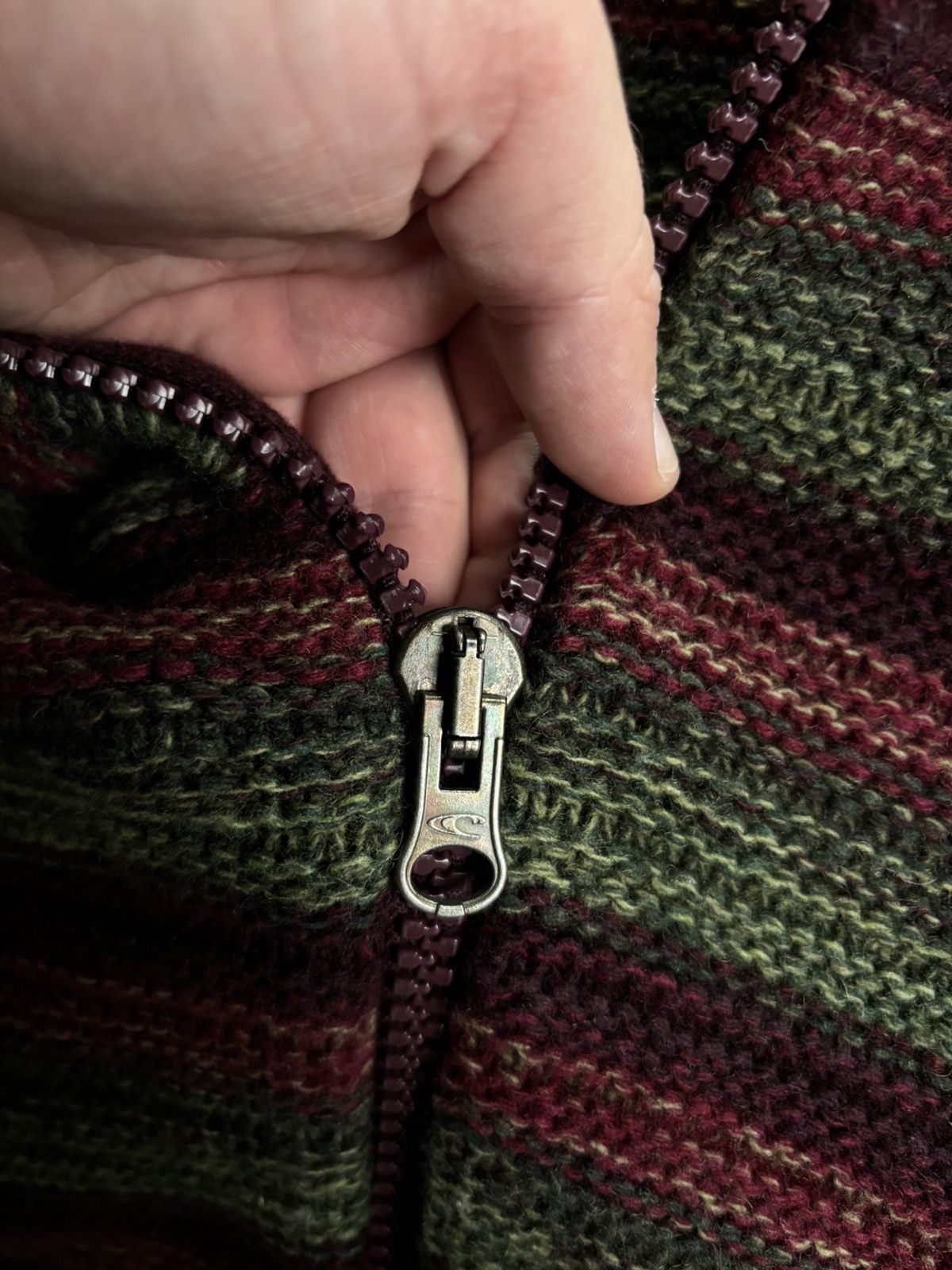 O'Neill O’neill Very Rare Wool Vintage Winter Ski Full Zip Sweater Size L / US 10 / IT 46 - 5 Thumbnail