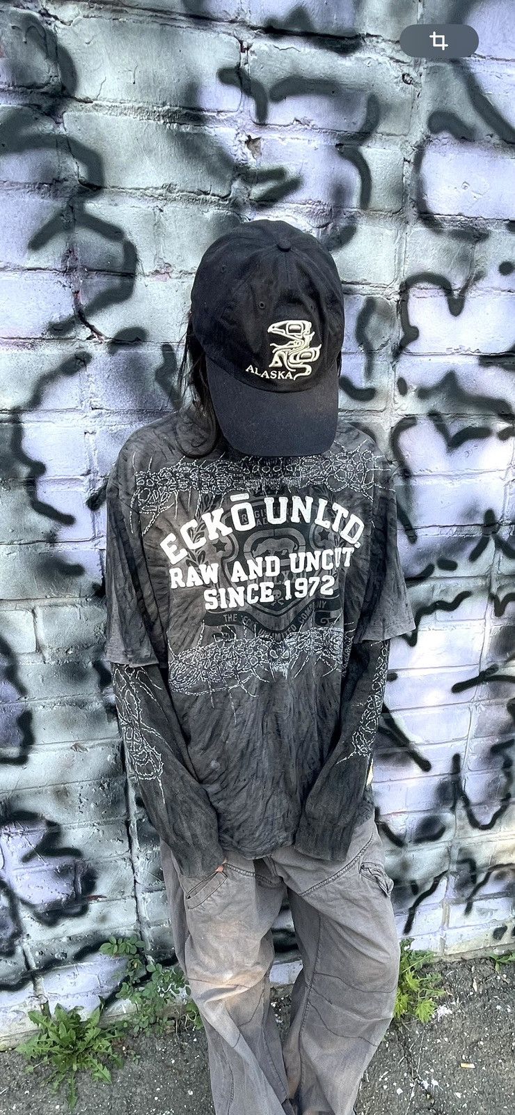 Ecko Unltd. Ecko Unltd tribal y2k alt goth rave japan vibe sweatshirt Size US L / EU 52-54 / 3 - 3 Thumbnail